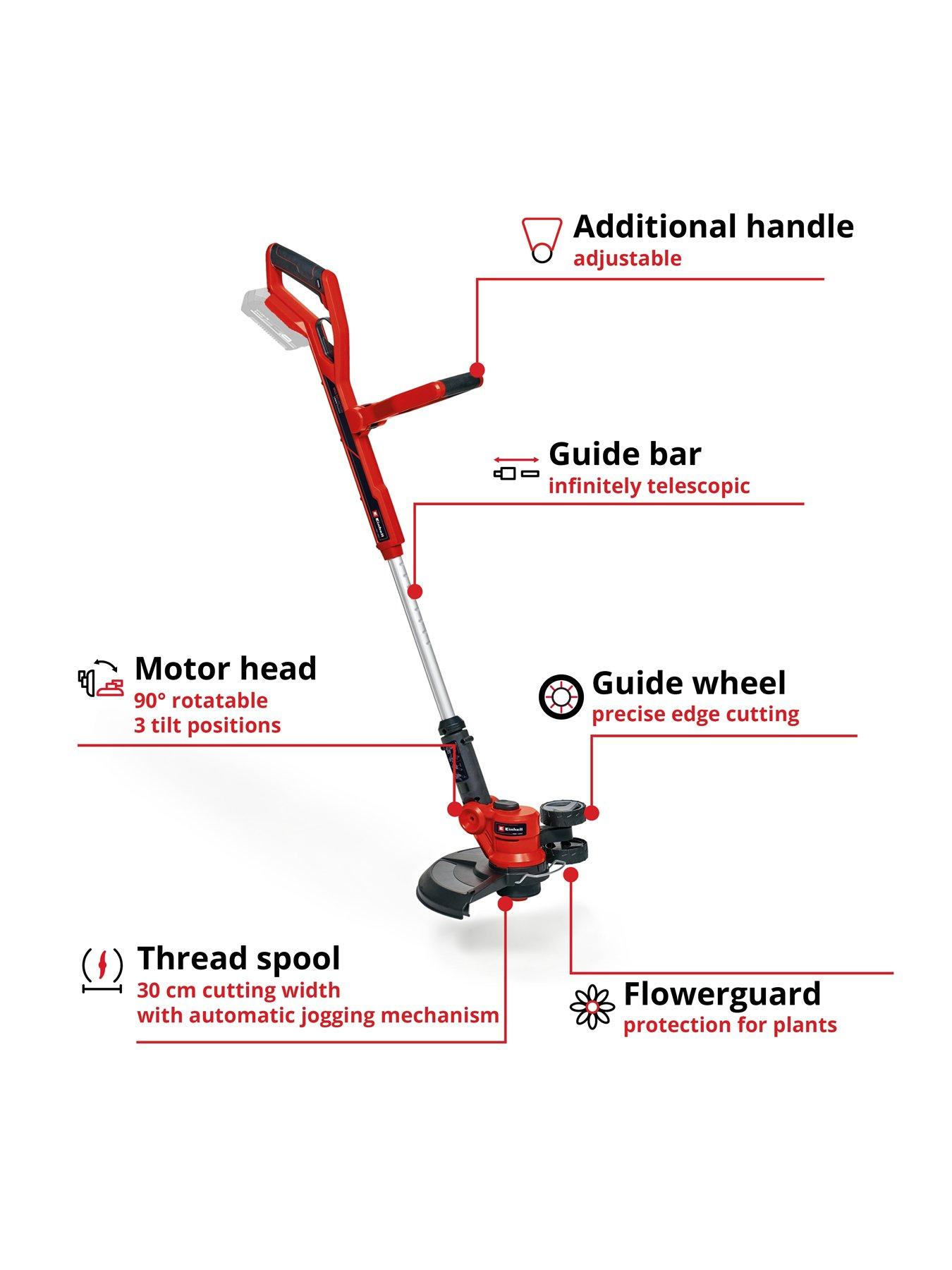 Image 3 of 7 of Einhell PXC 30cm Cordless Trimmer - GE-CT 18/30 Li-Solo (18V without battery)