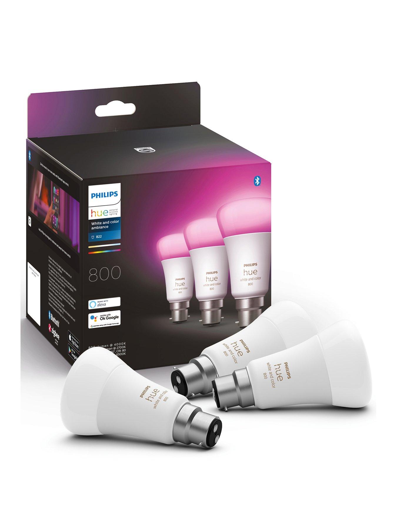 philips-hue-hue-white-amp-colour-ambiance-smart-bulb-3-pack-led-65w-b22