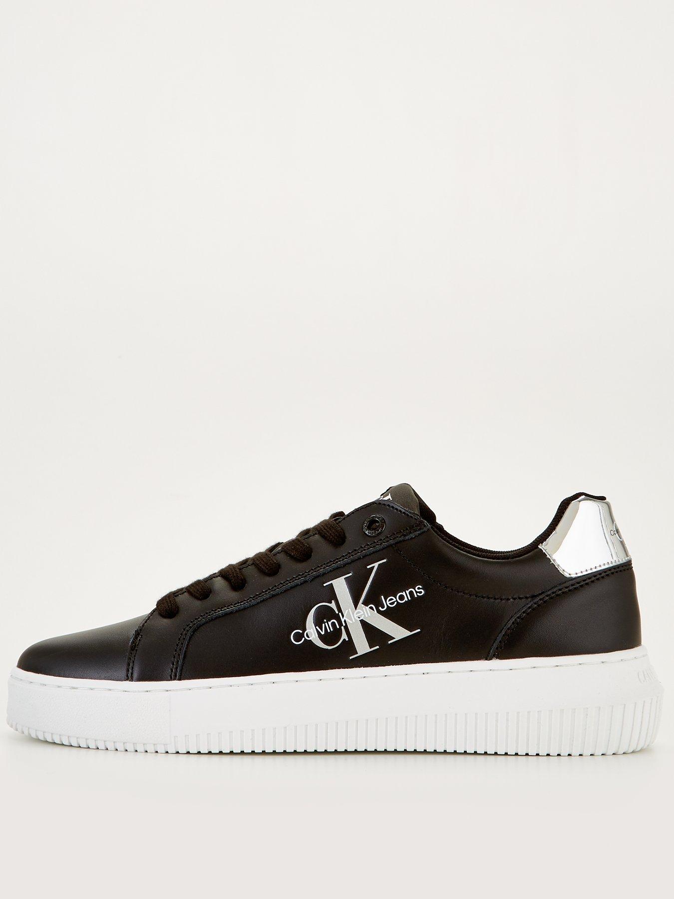 Calvin klein jeans leather cheap chunky trainers