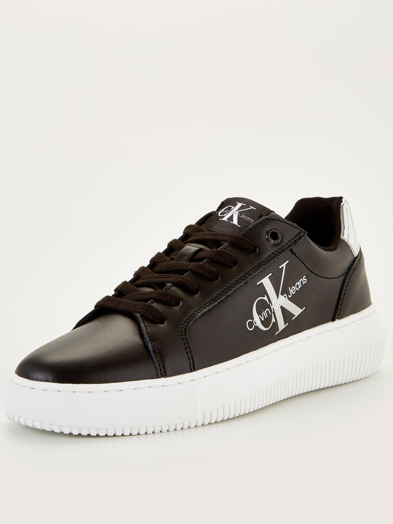 Calvin klein deals black chunky trainers