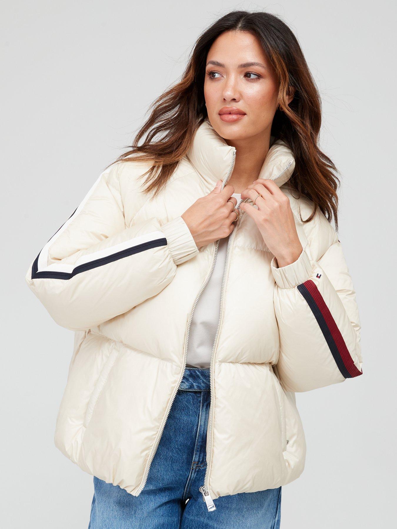 Tommy hilfiger jacket store cream