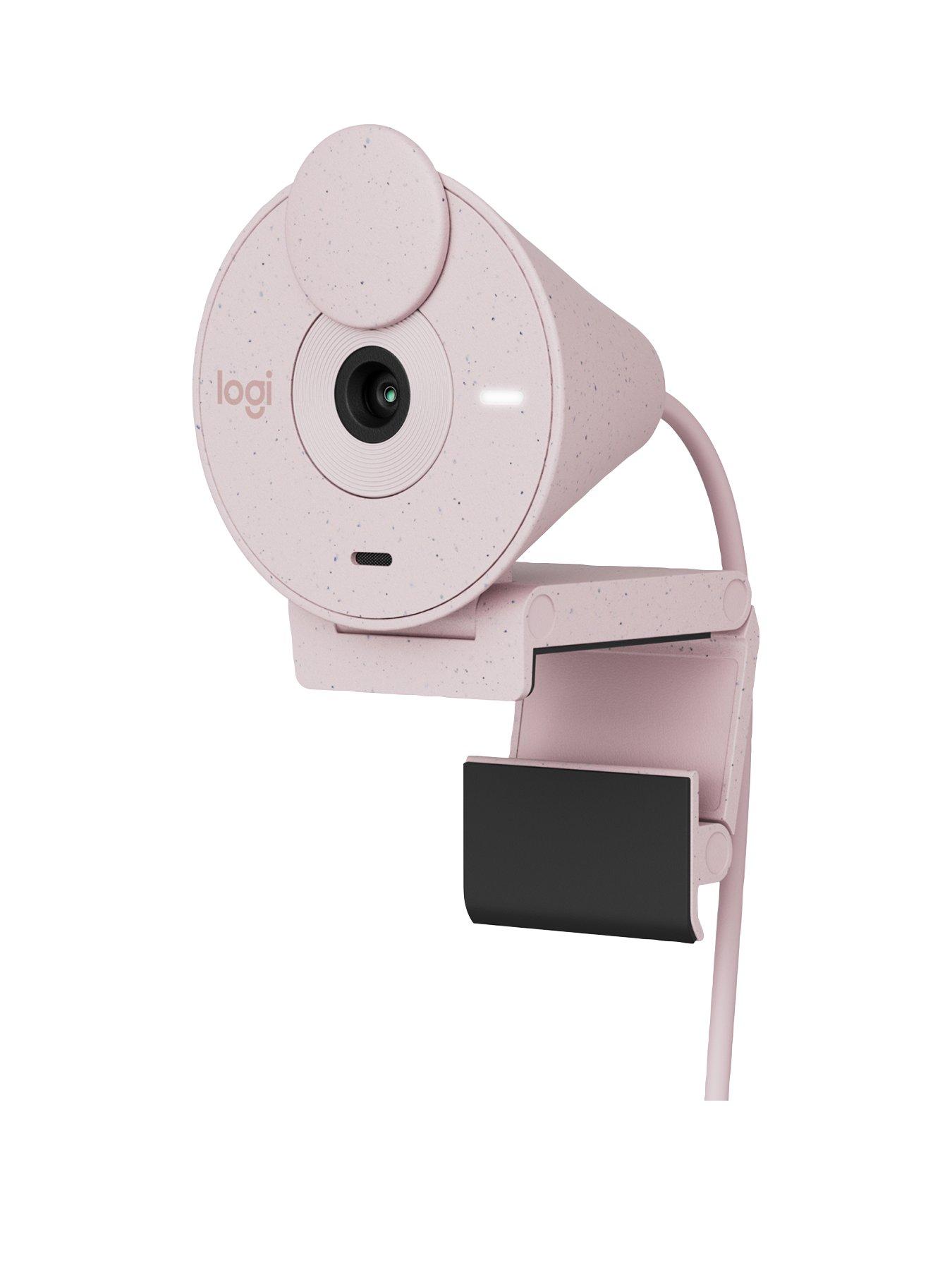 Image 1 of 7 of Logitech Brio 300 Full HD webcam-ROSE