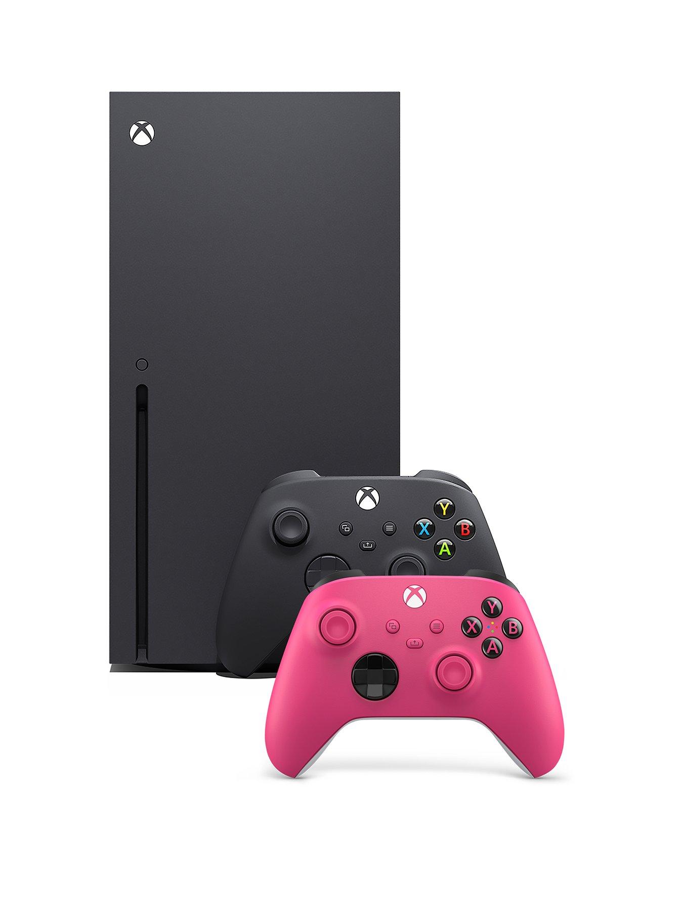 Xbox Series Console - Very Pink Xbox Deep Ireland & Wireless X Controller | Additional