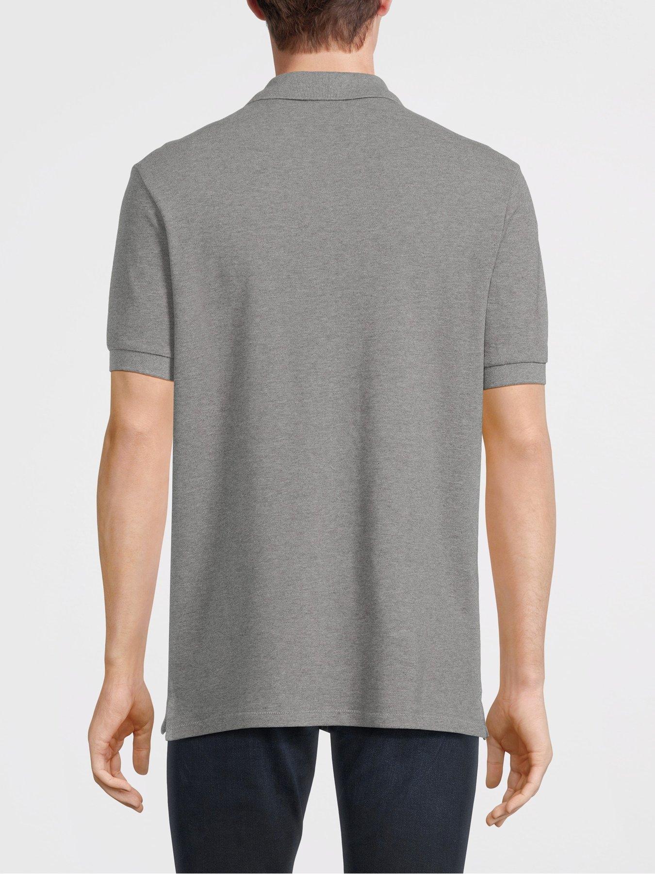 Image 4 of 5 of PS PAUL SMITH PS Paul Smith Zebra Regular Fit Polo Shirt - Grey