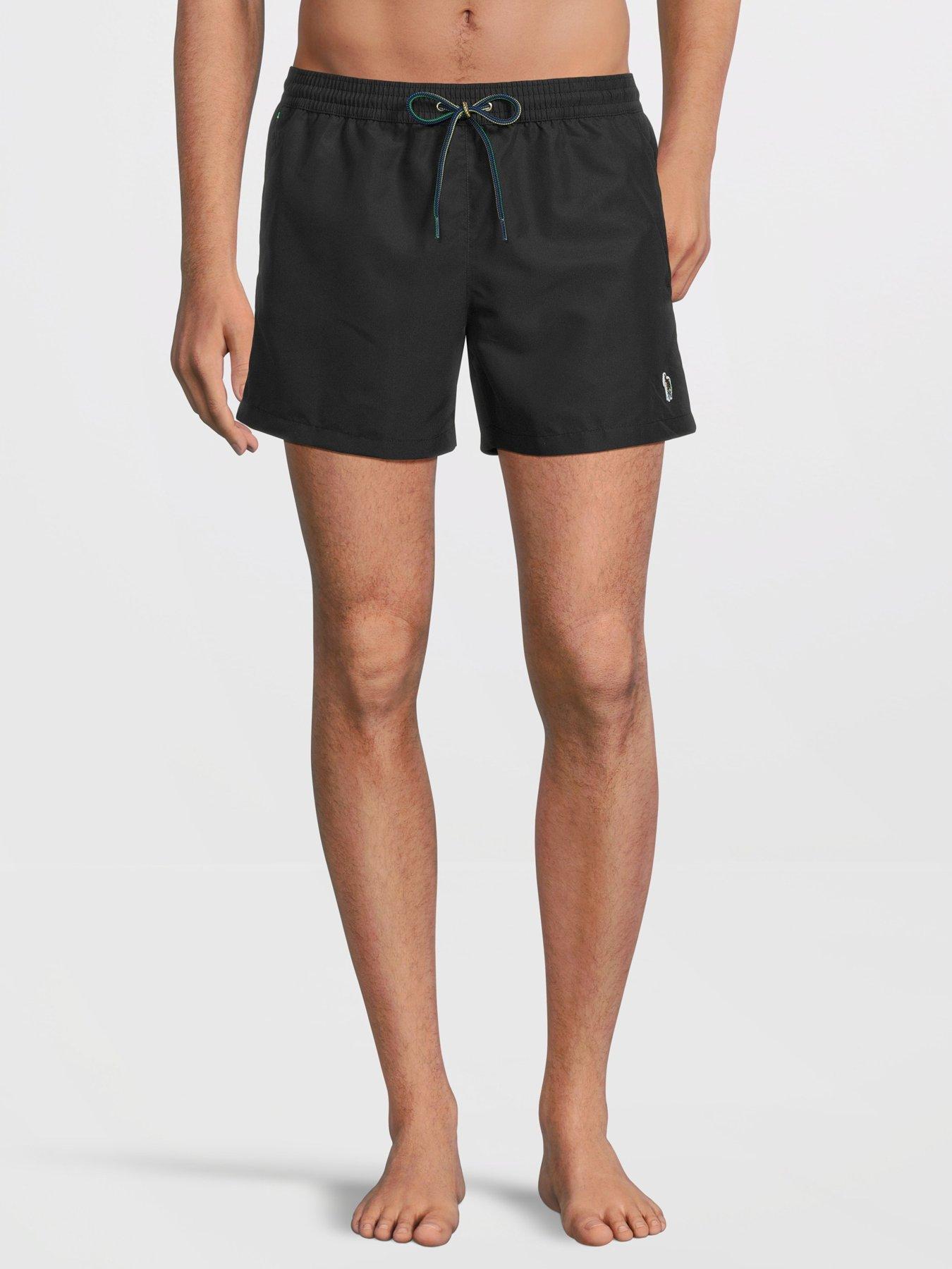 PS PAUL SMITH Zebra Logo Swim Shorts - Black