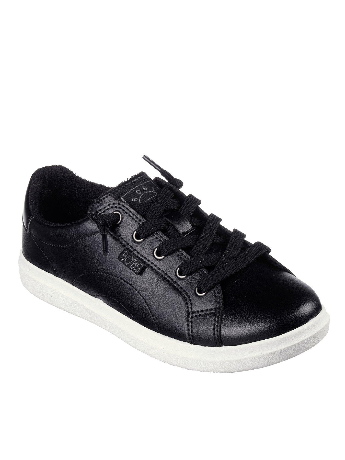 Leather hot sale bobs skechers