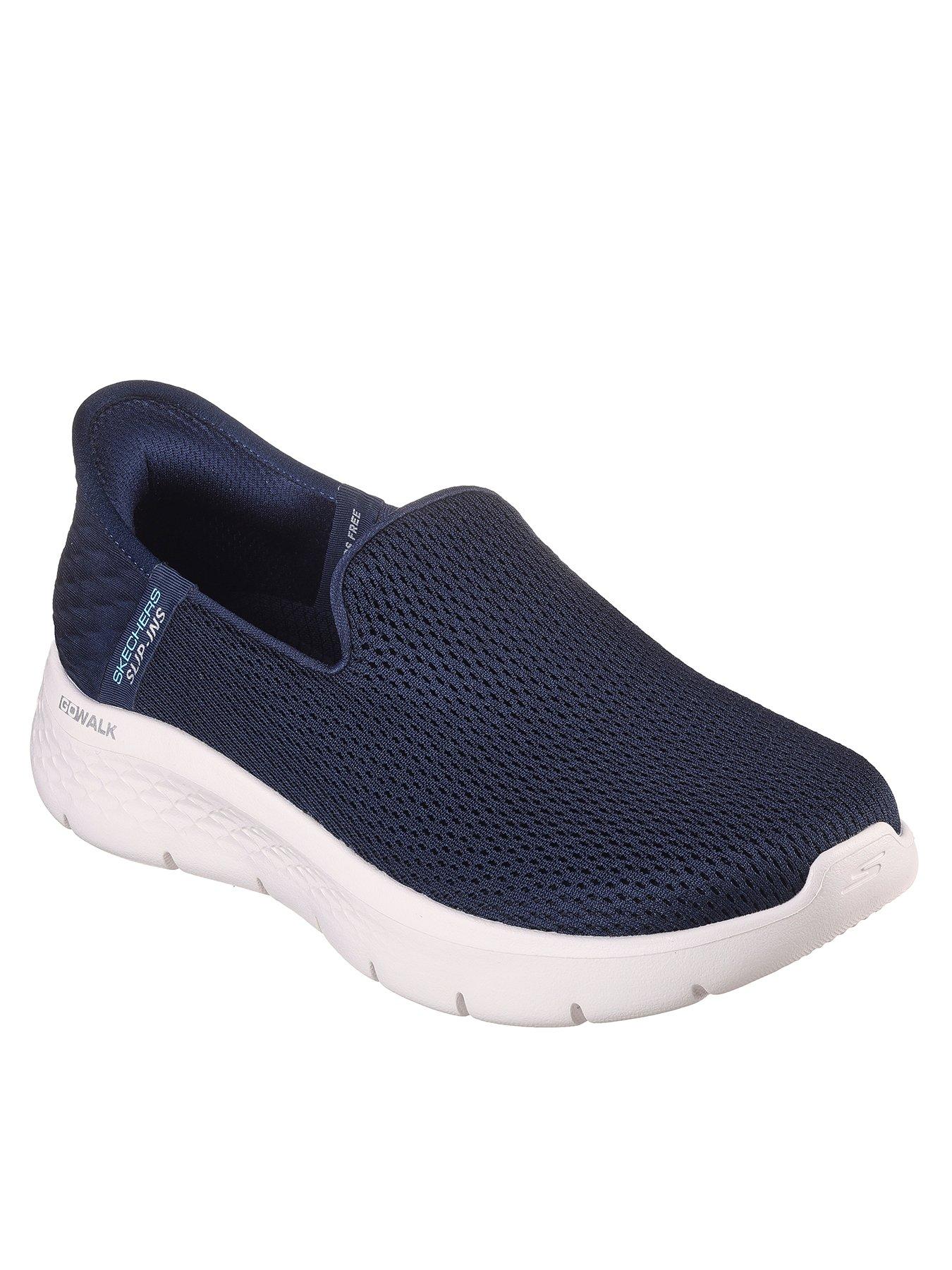 Skechers Skechers Go Walk Flex Athletic Mesh Slip-ins - Navy Textile/trim