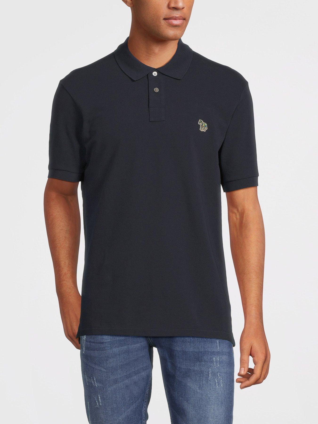 PS PAUL SMITH Zebra Regular Fit Polo Shirt - Navy