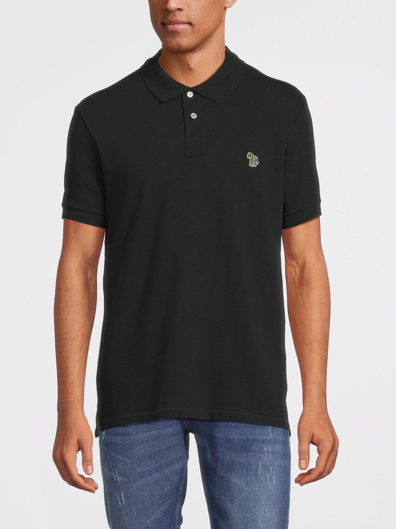 Paul smith 2025 black polo shirt