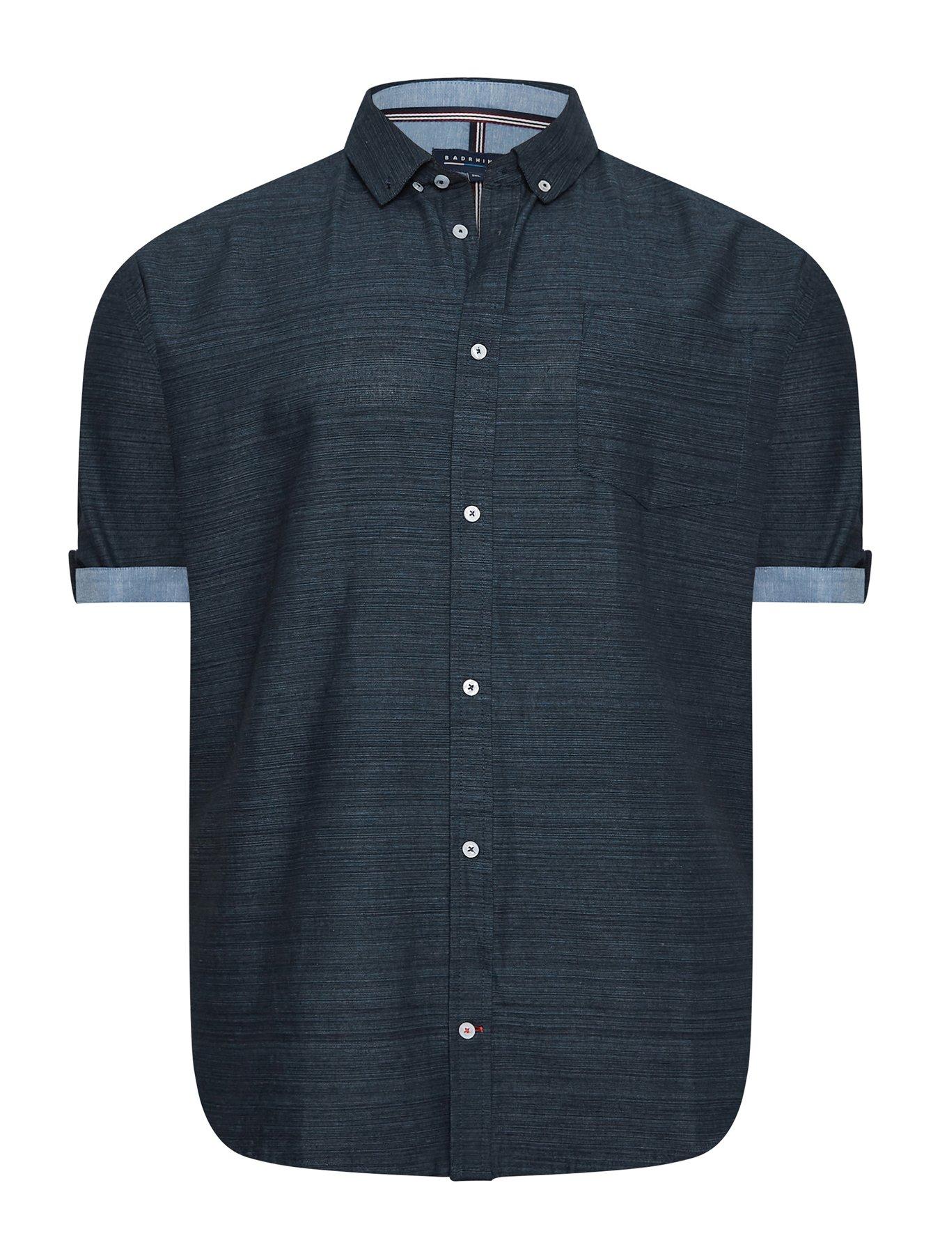 badrhino-slub-shirt-navy