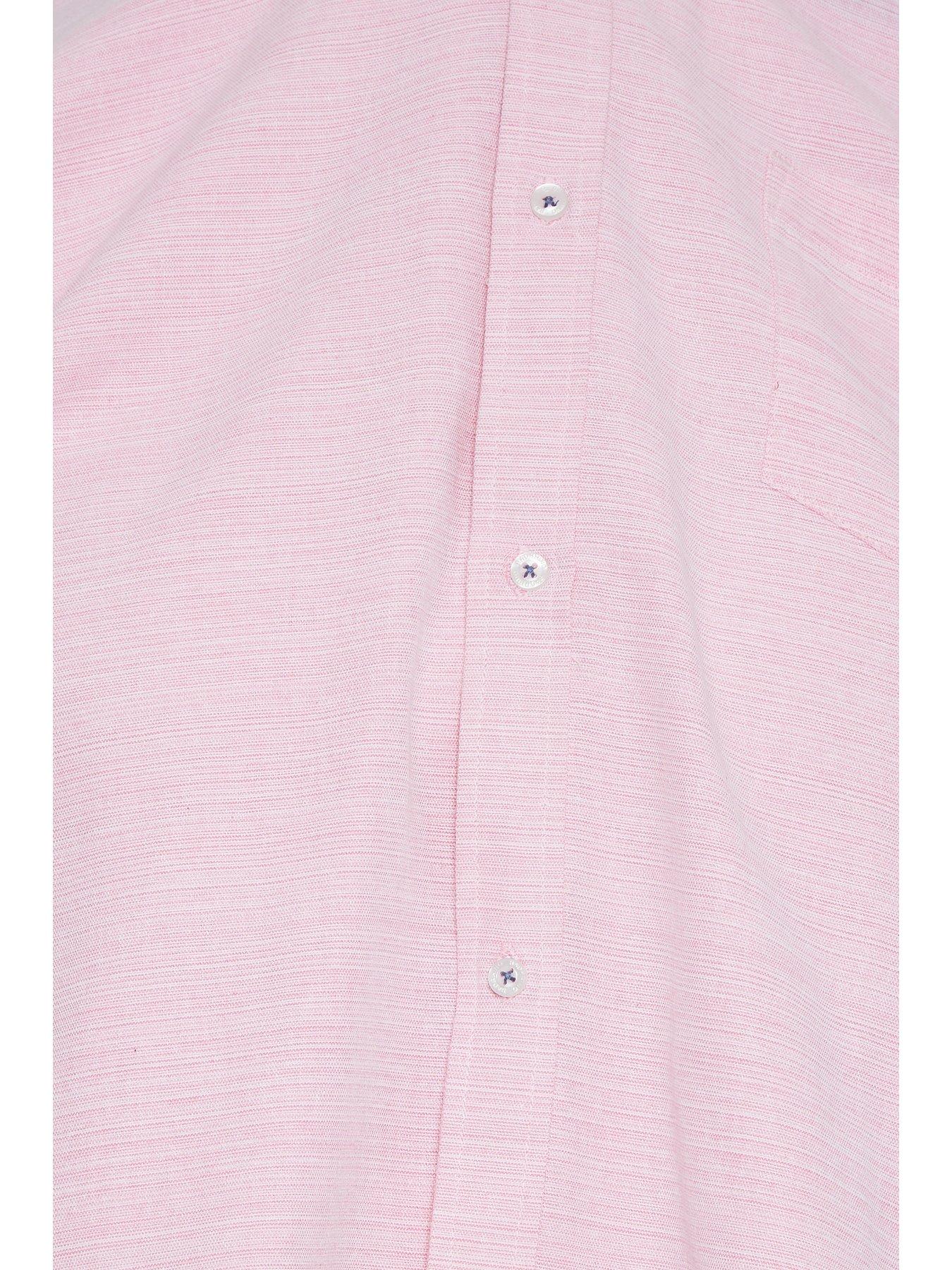 Image 3 of 3 of BadRhino Short Sleeve&nbsp;Slub Shirt - Pink