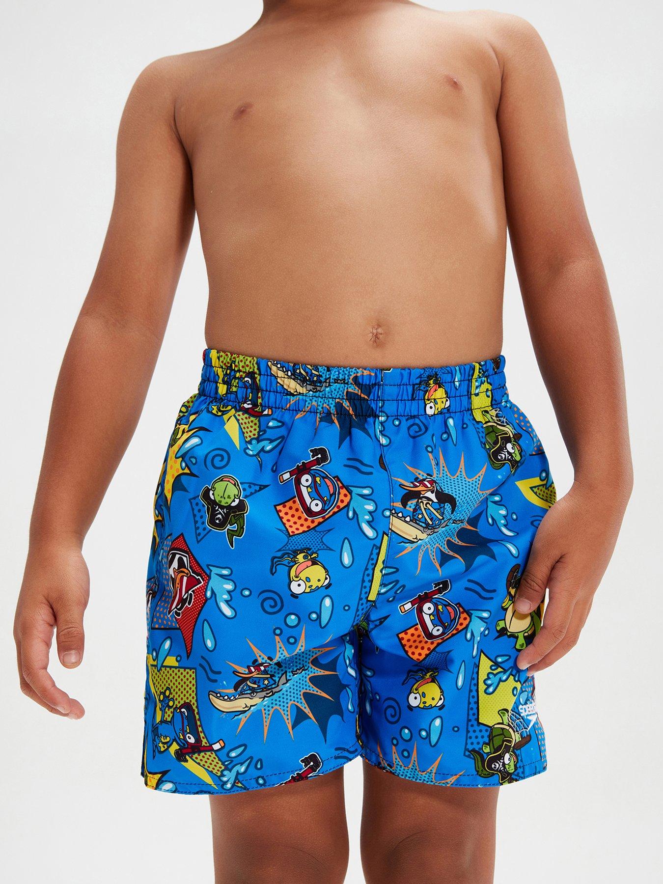 Image 1 of 5 of Speedo Boys Learn To Swim 11" Watershort - Blue Print