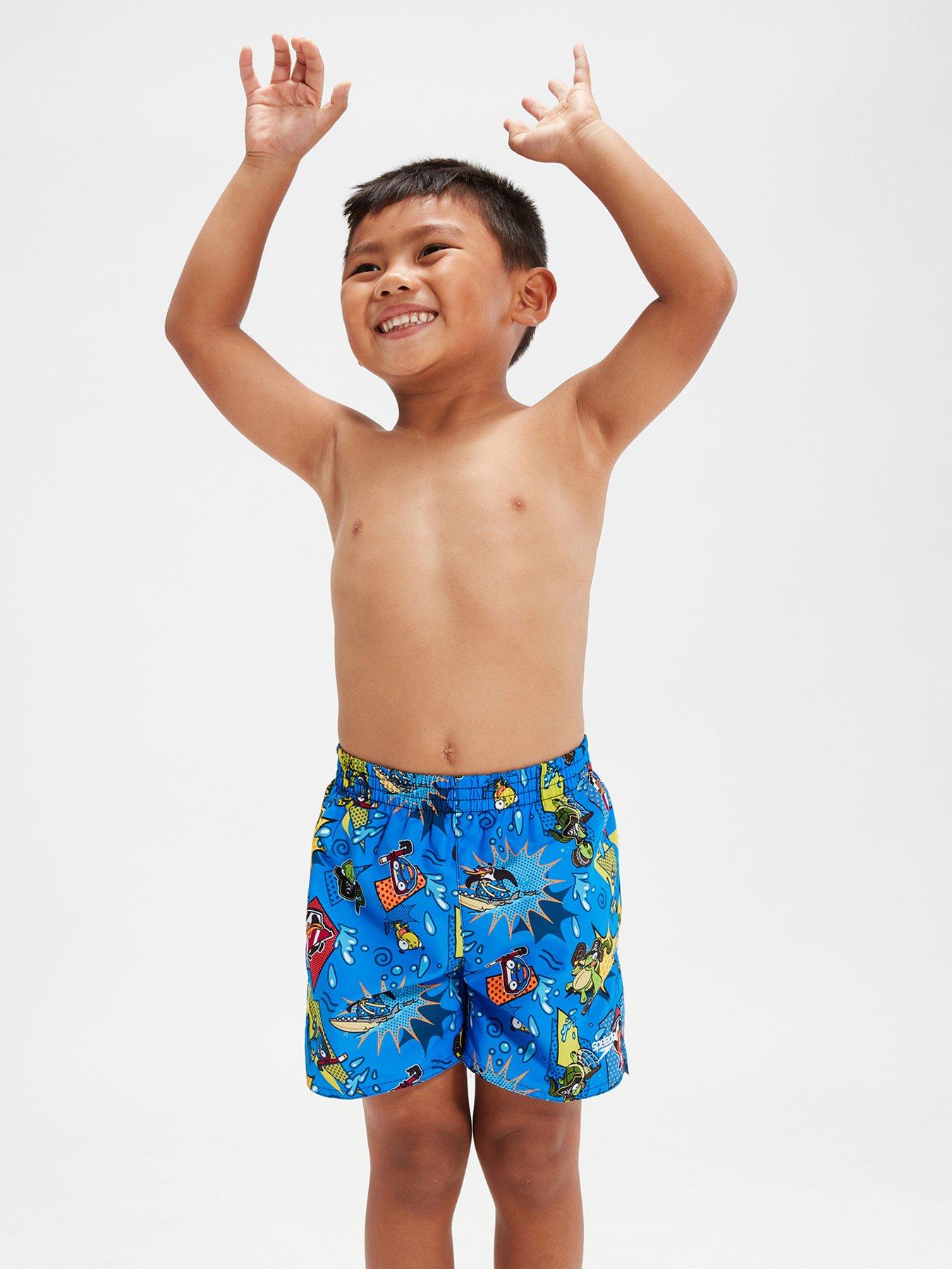 Image 3 of 5 of Speedo Boys Learn To Swim 11" Watershort - Blue Print