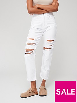 v-by-very-mom-jean-with-rips-white
