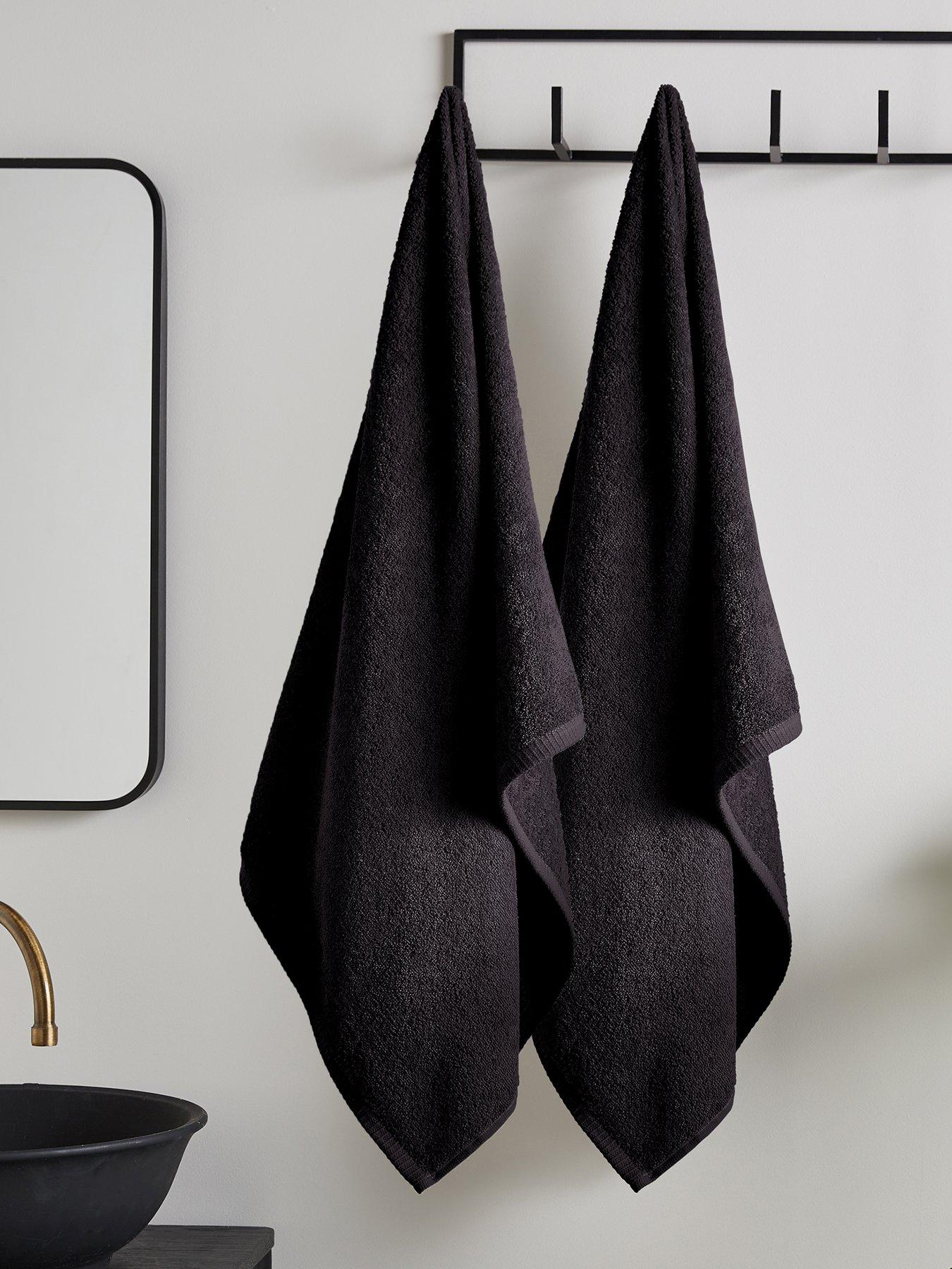 Catherine Lansfield Quick Dry Bath Sheet Pair