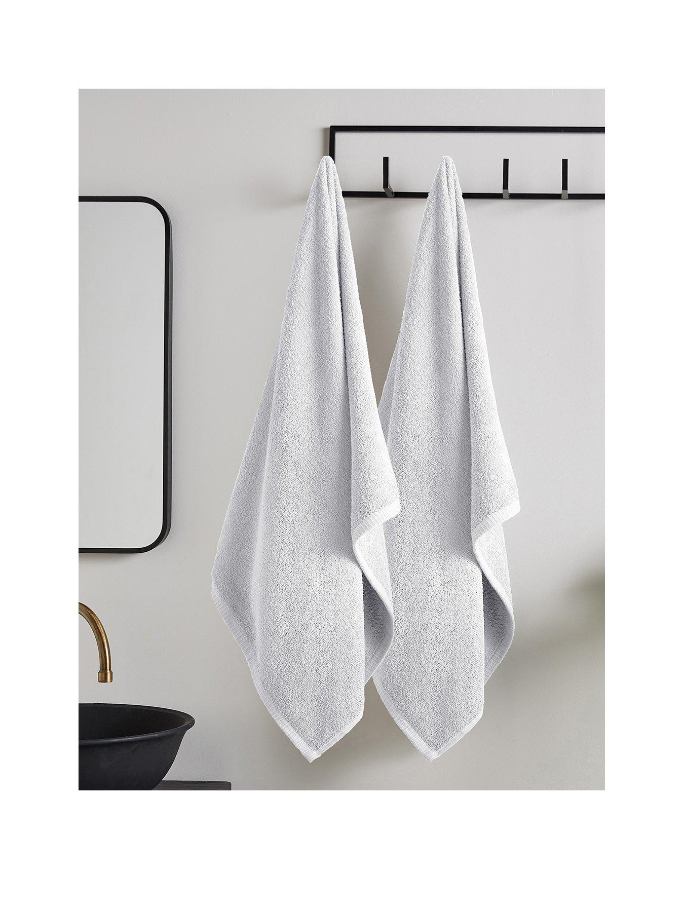 Quick Dry Bath Sheet Pair