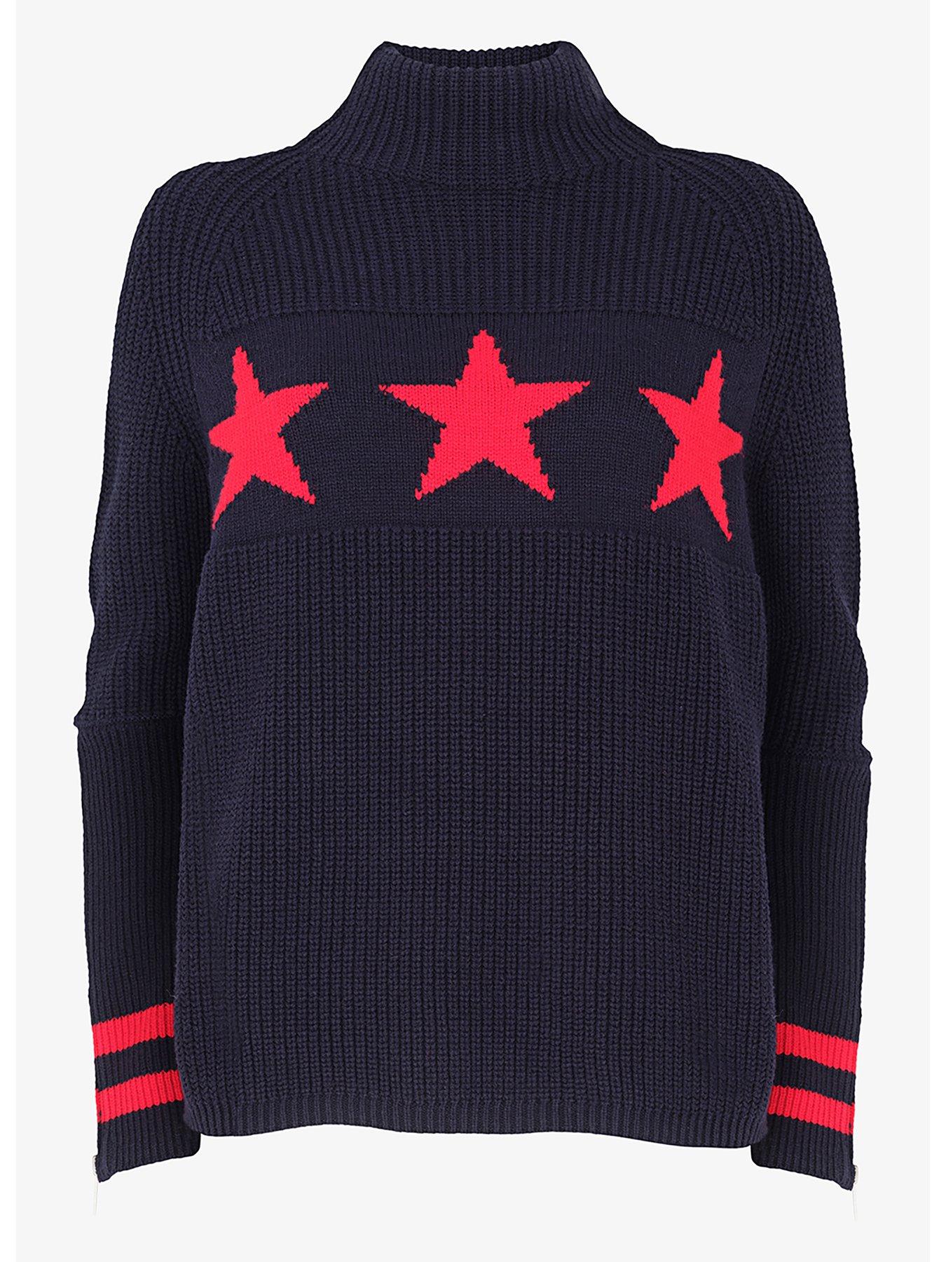 Mint velvet discount blue star jumper