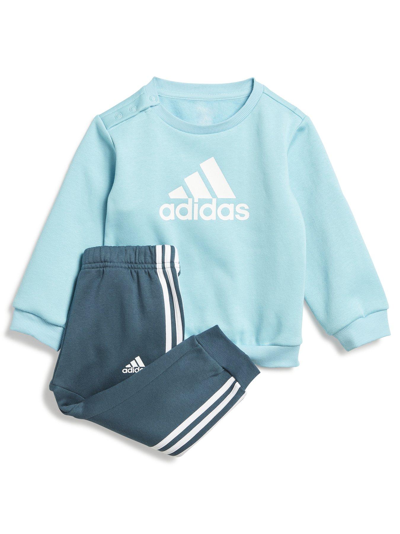 Adidas tracksuit child FZ blue Size 5/6 years Color Blue