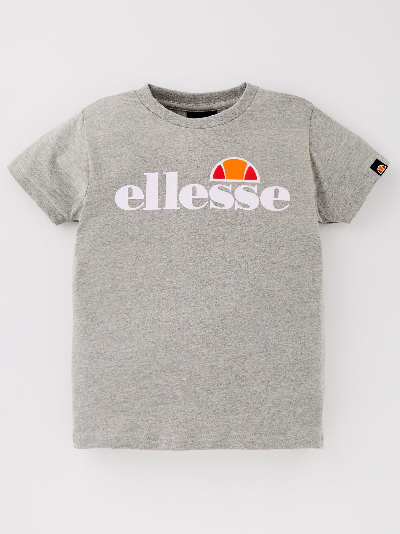 ellesse-infantnbspgirls-jena-short-sleevenbspt-shirt-grey