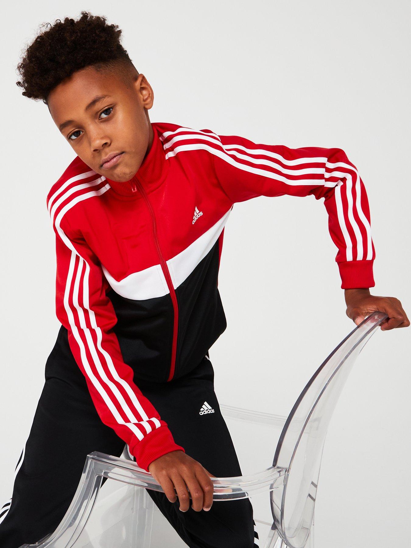 adidas-sportswear-junior-kids-colorblock-tracksuit-redoutfit