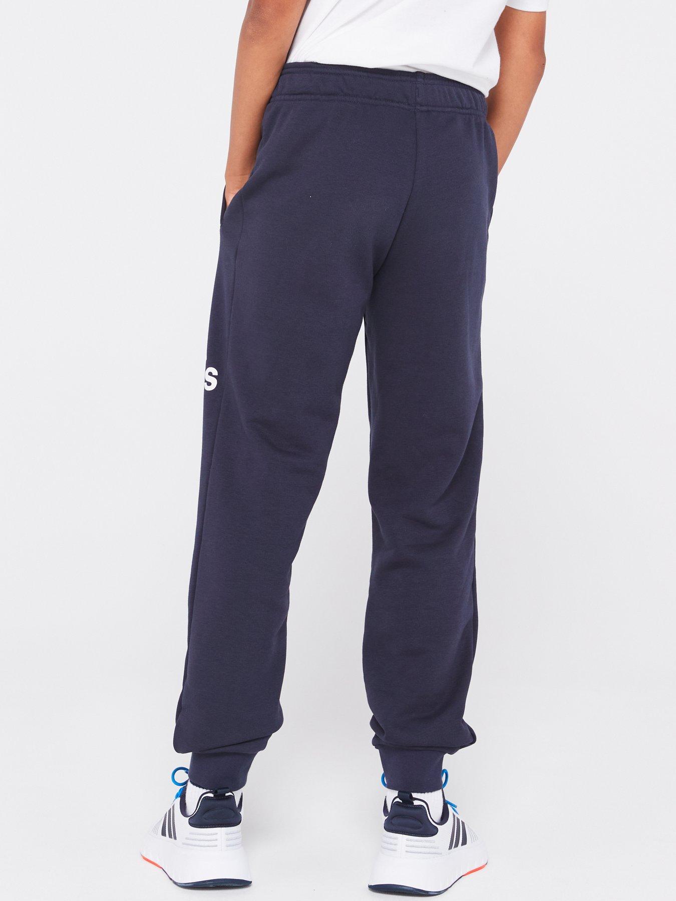 adidas-sportswear-essentials-junior-unisex-big-logo-pant-navystillFront