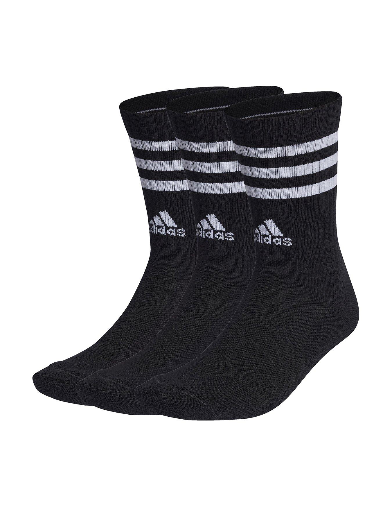 adidas-sportswear-unisex-3-pack-cushioned-3-stripe-crew-socks-black