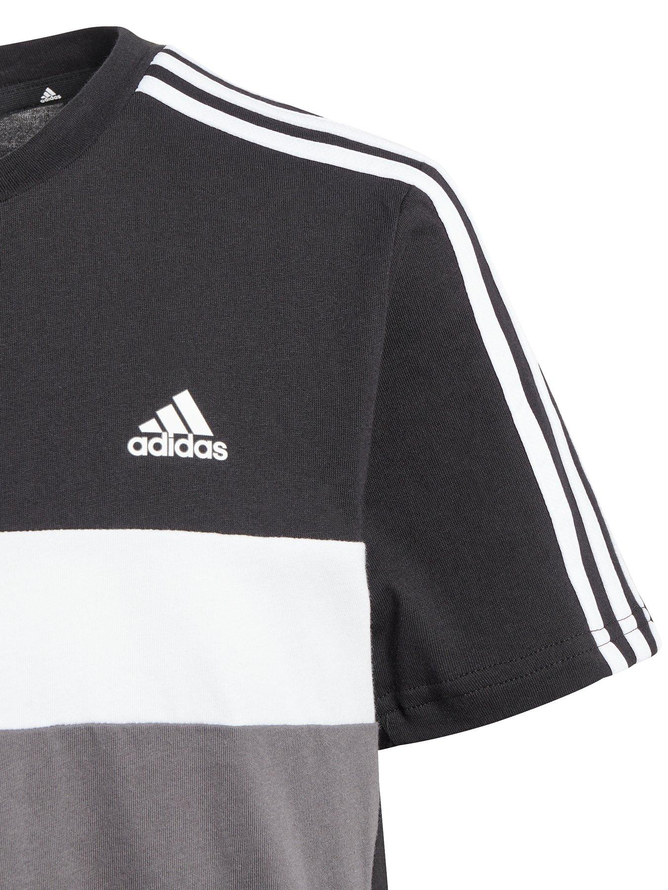 adidas-sportswear-junior-kids-colorblock-short-sleeve-t-shirt-nbsp--blackgreyback