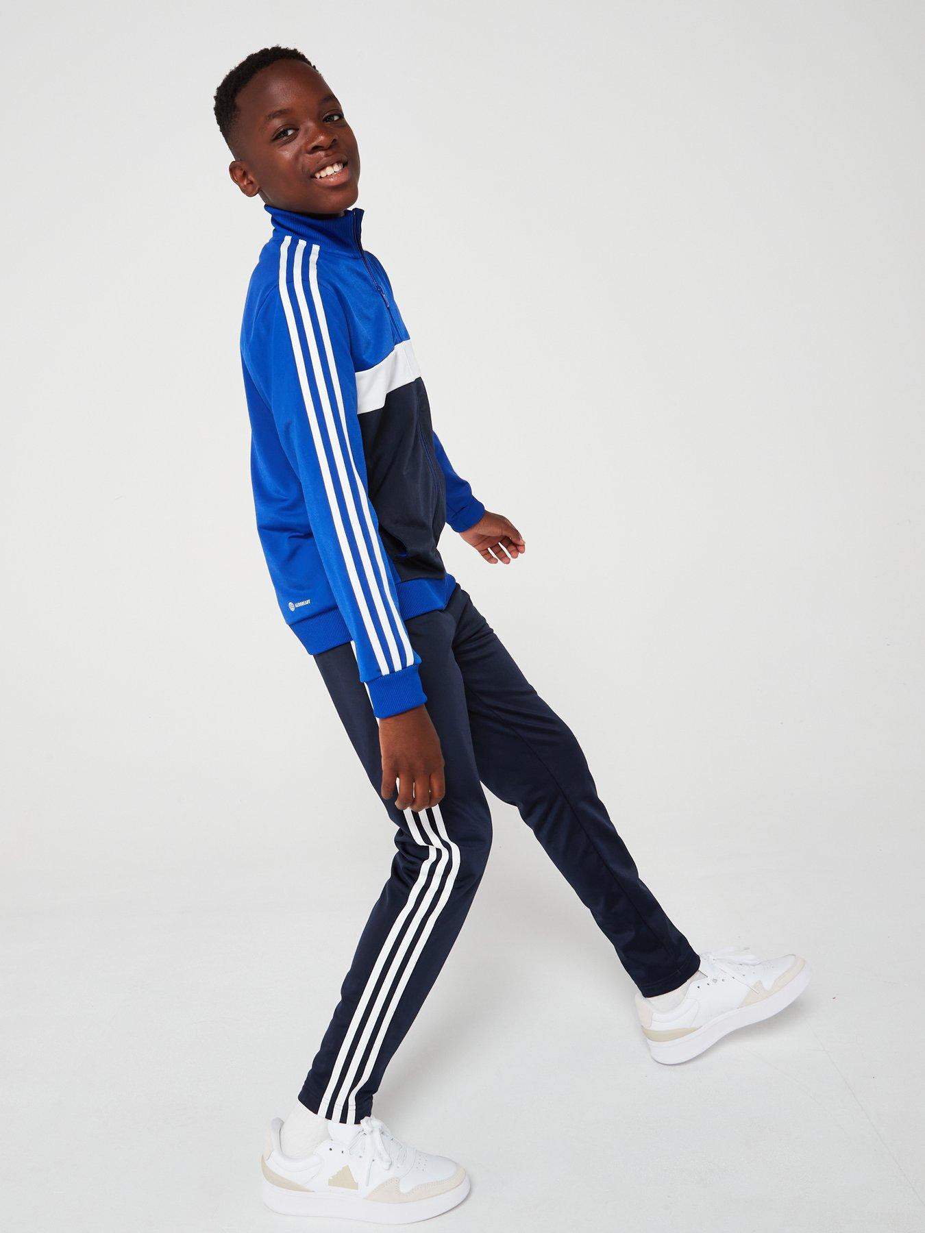 adidas-sportswear-junior-kids-colorblock-tracksuit-blueback