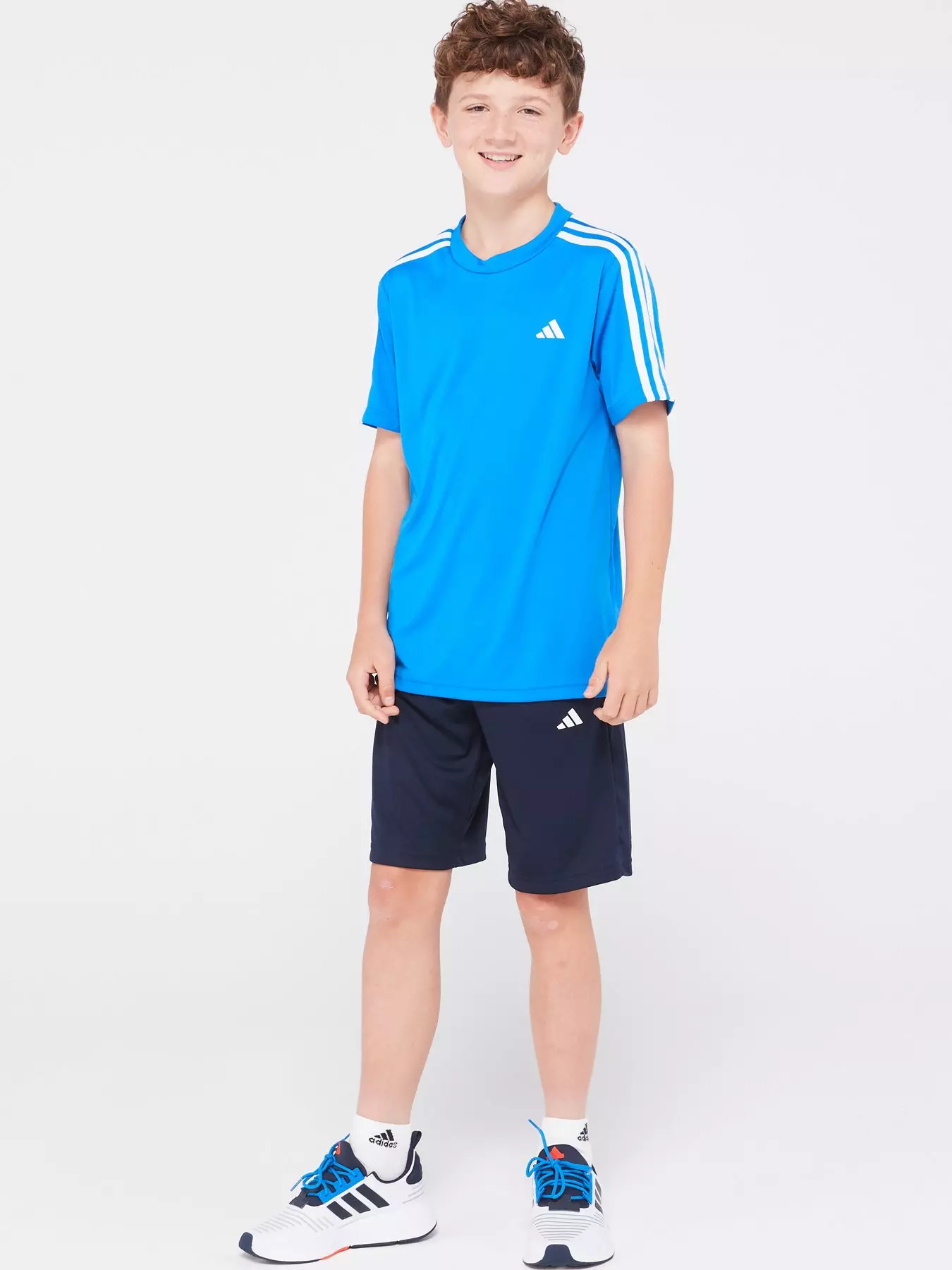 UNDER ARMOUR Boys Challenger Knit Shorts - Navy