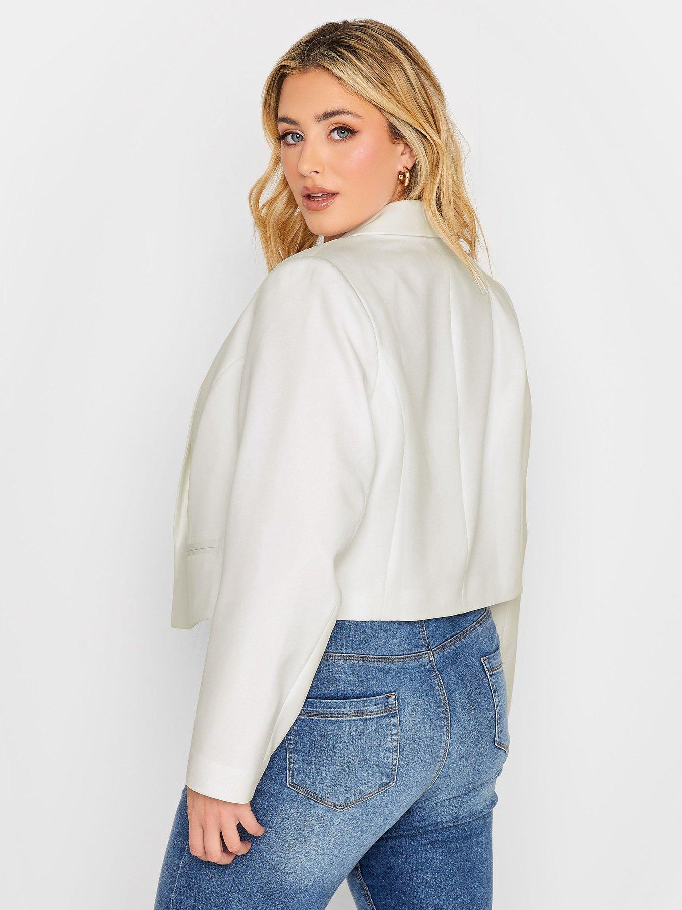 yours-yours-cropped-blazer-whitestillFront