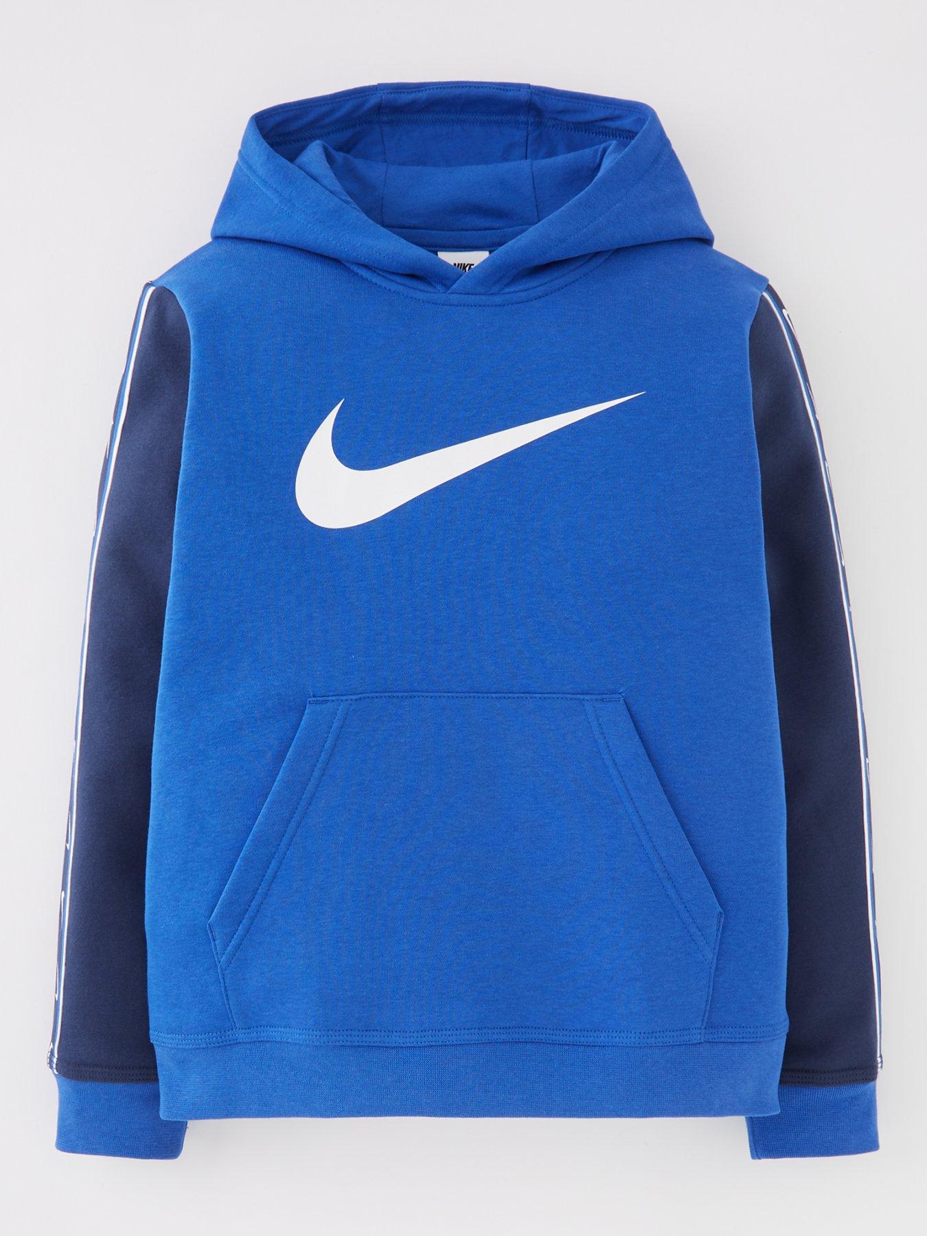 blue nike hoodie boys