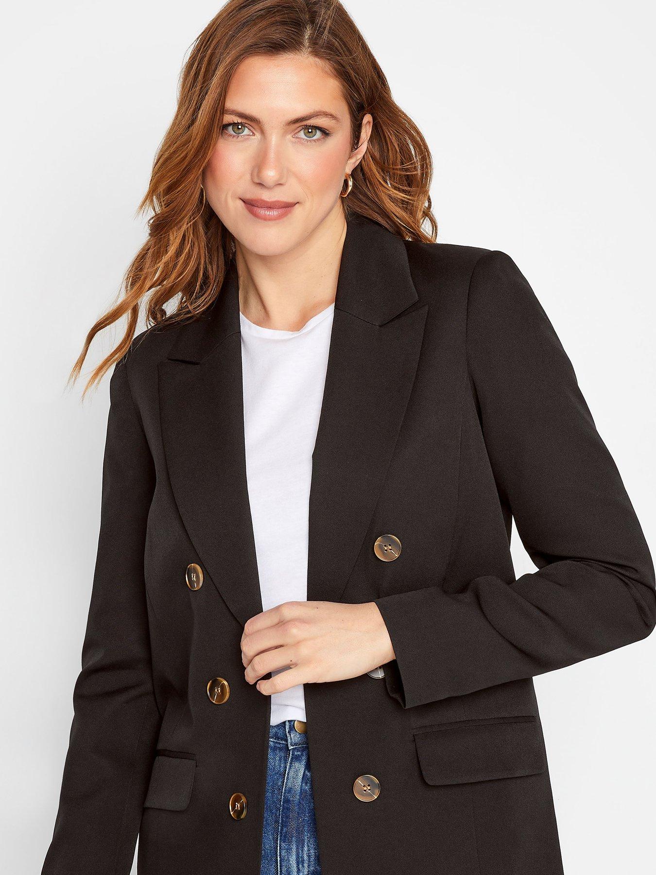 long-tall-sally-double-breasted-blazer-blackoutfit