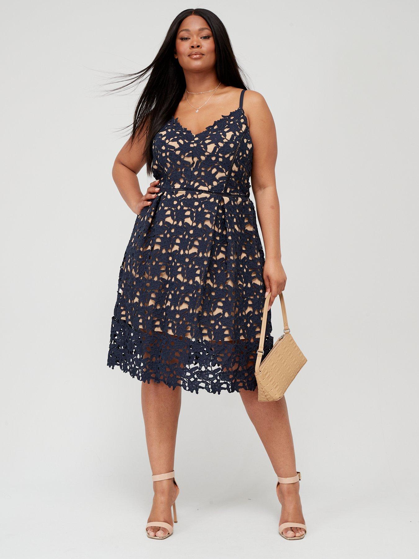 city-chic-so-fancy-dress-navyback