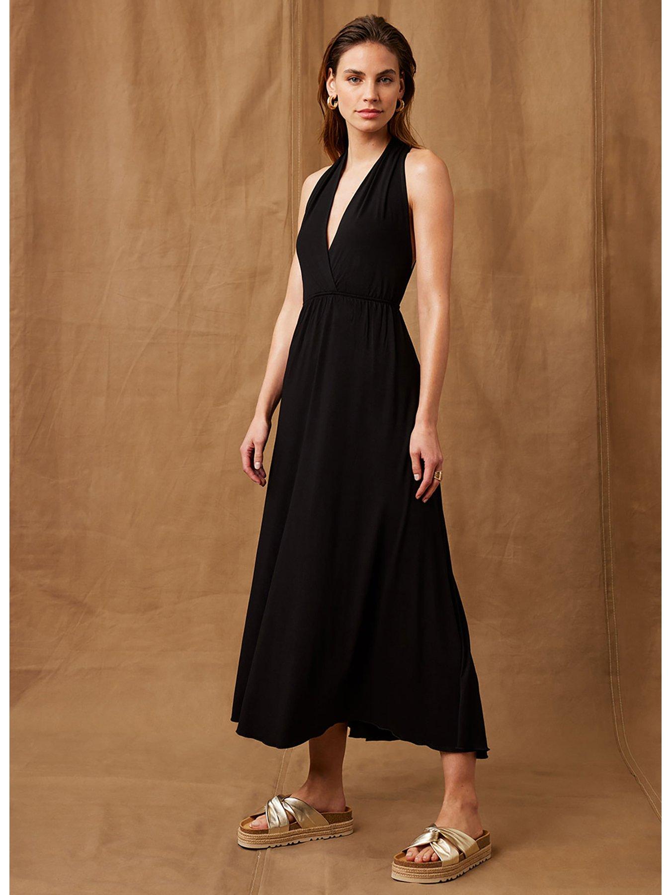 Black maxi shop dress ireland