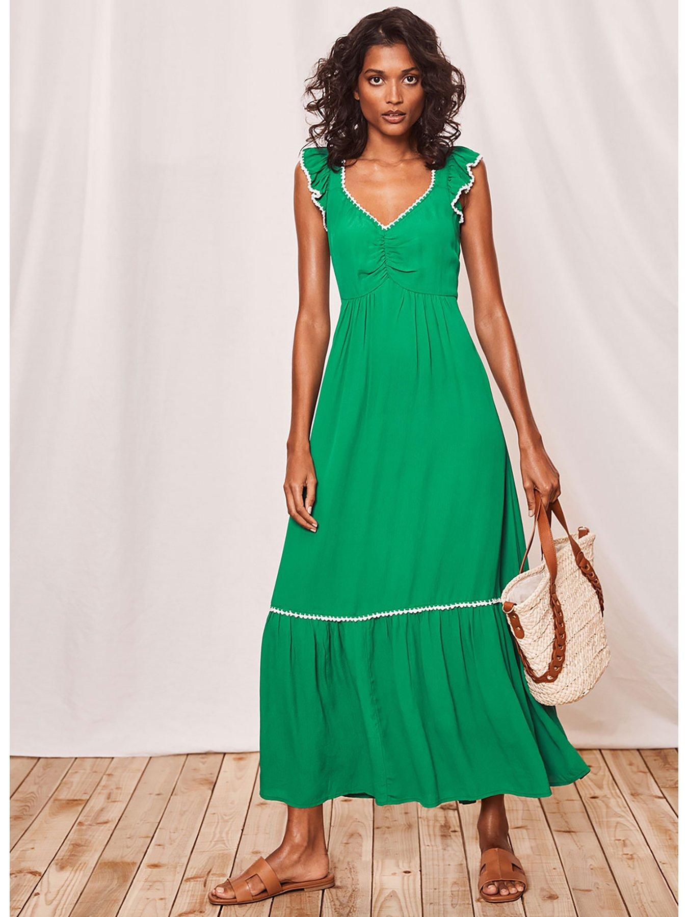 Mint maxi outlet dress