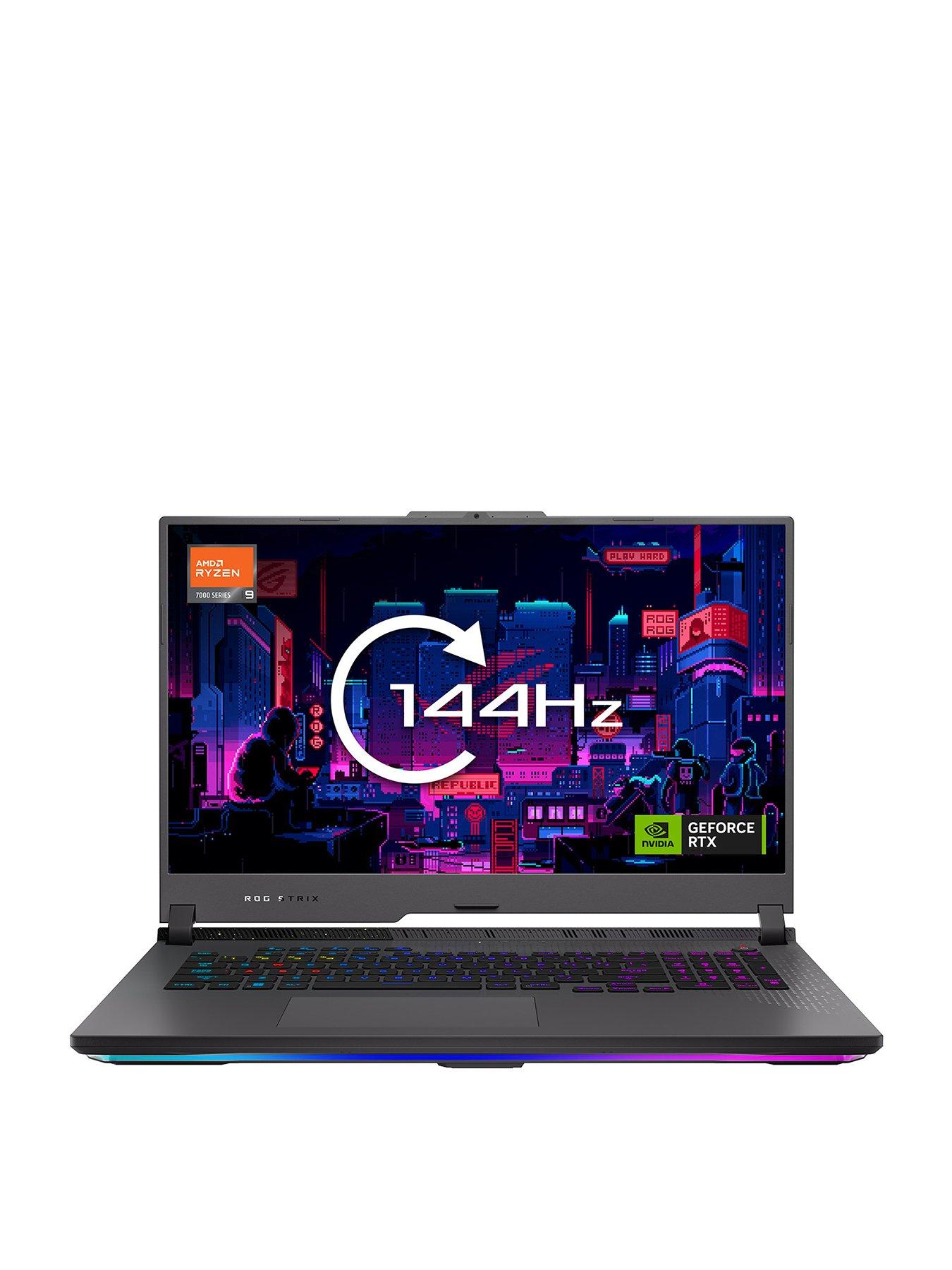 Image 1 of 7 of Asus ROG Strix G17 Gaming Laptop - 17.3in FHD,&nbsp;RTX 4070, AMD Ryzen 9, 16GB RAM, 1TB SSD