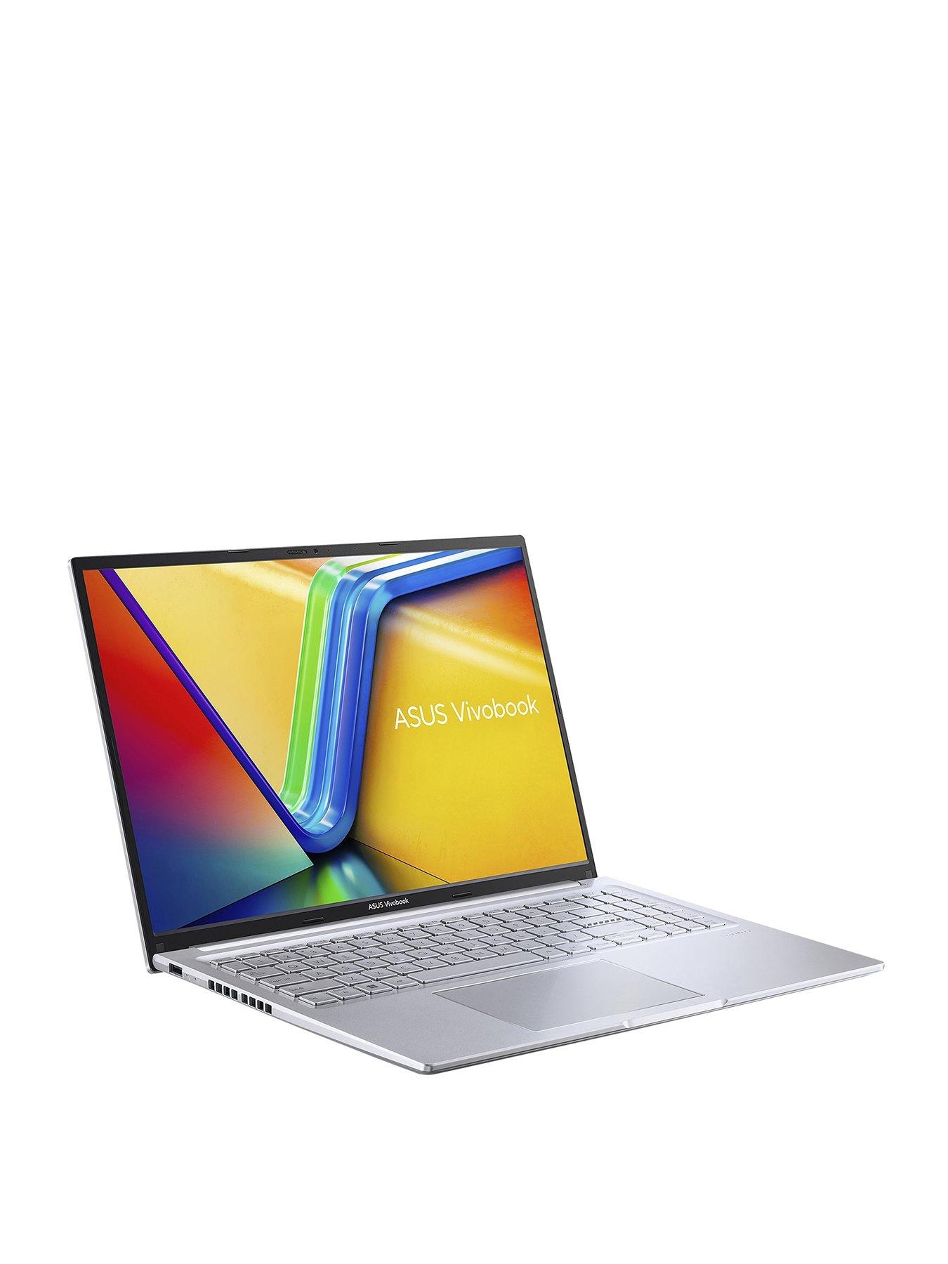 Asus Vivobook 16 Laptop - 16in FHD, Intel Core i7, 16GB RAM, 512GB SSD, Microsoft 365 Family (12 Months) - Silver | Very Ireland