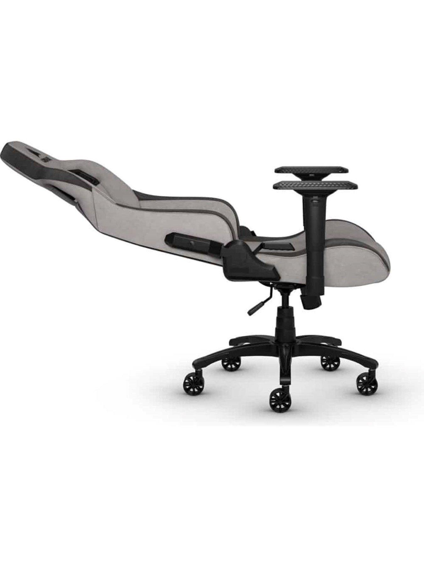 Image 6 of 7 of CORSAIR T3 Rush 2023 Fabric Gaming Chair - Charcoal/Grey