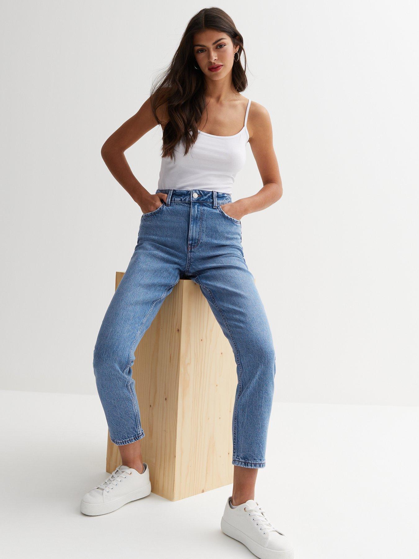 new-look-bright-blue-waist-enhance-tori-mom-jeans