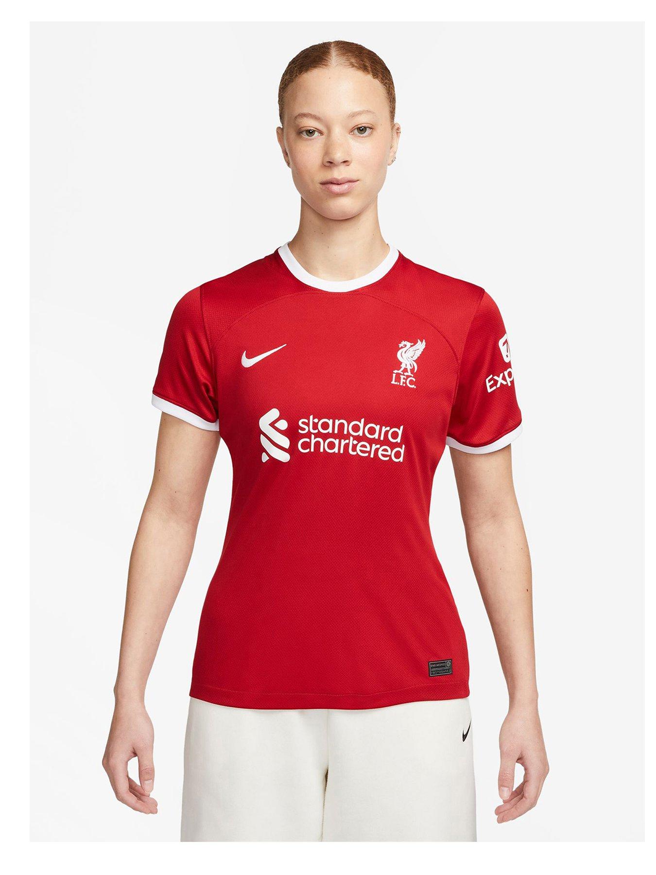 Liverpool FC Womens Liverbird Red Tee, 18