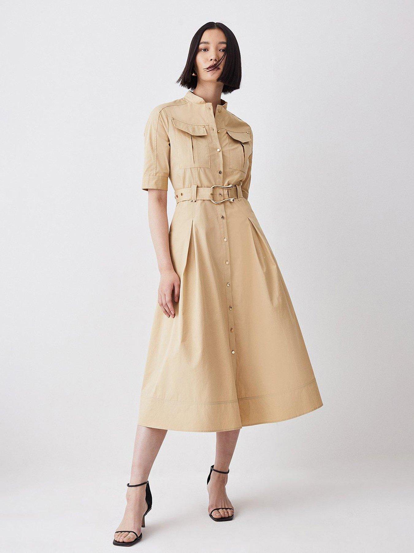 Midi shirt outlet dress