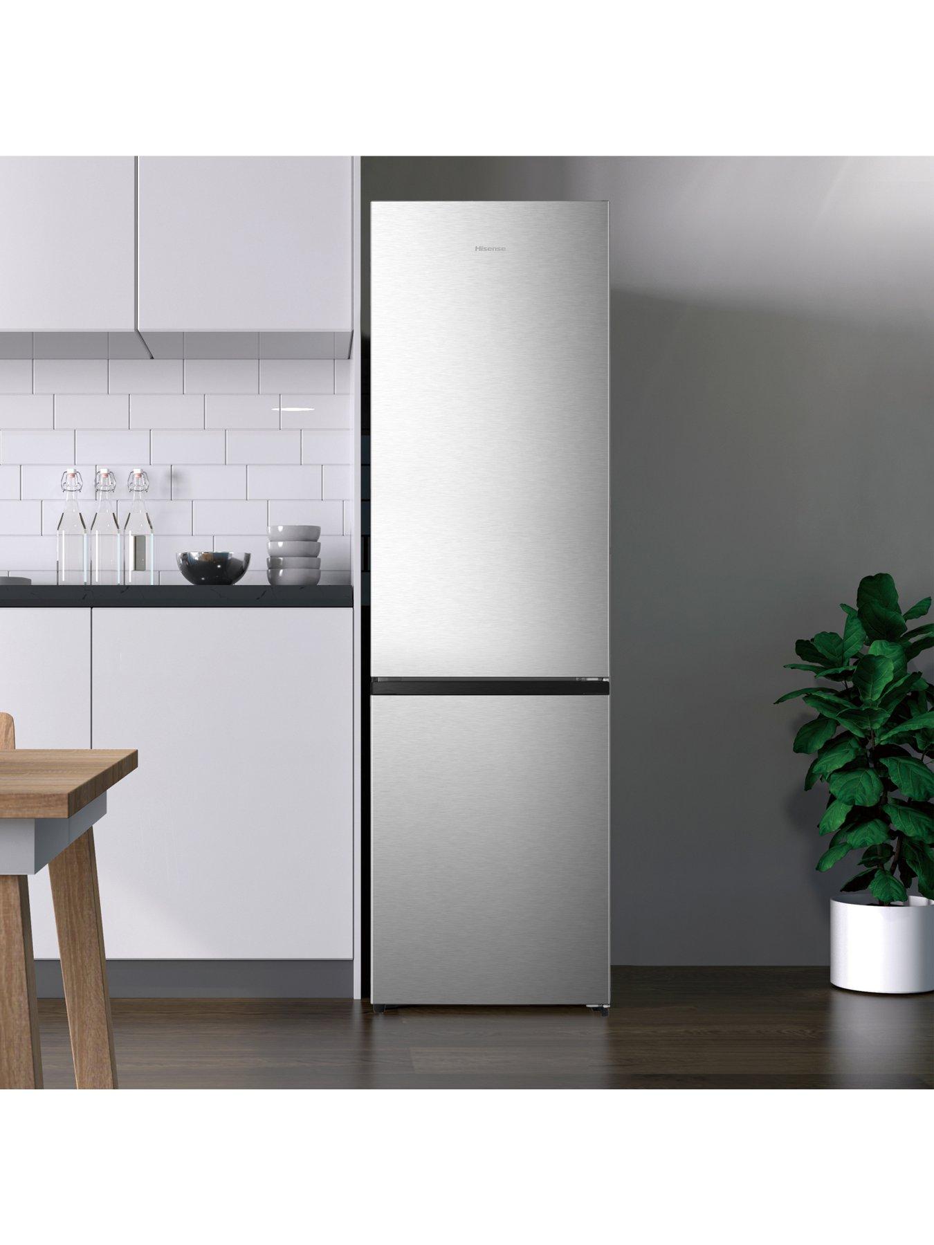 hisense-rb435n4bce-60cm-widenbsp7030-frost-free-fridge-freezer-stainless-steelstillFront