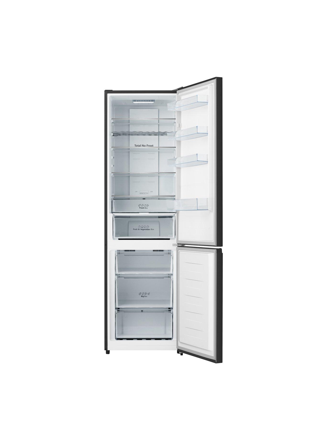 Image 2 of 7 of Hisense RB435N4BFE 60cm Wide&nbsp;70/30 Frost-Free Fridge Freezer - Black / Stainless Steel