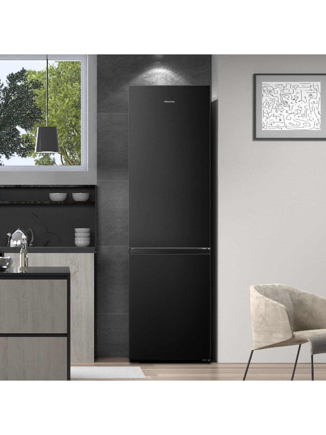 Image 3 of 7 of Hisense RB435N4BFE 60cm Wide&nbsp;70/30 Frost-Free Fridge Freezer - Black / Stainless Steel