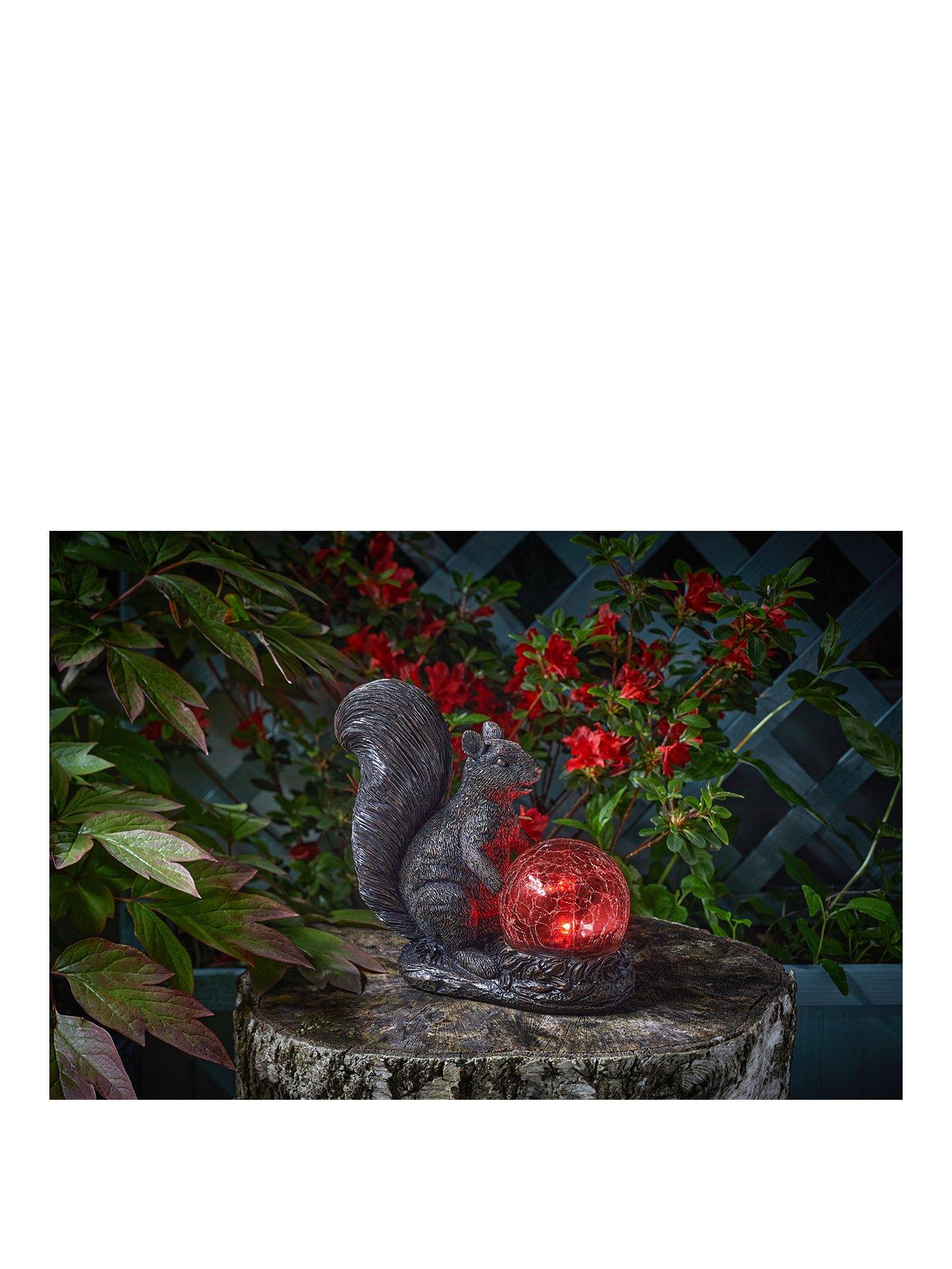Image 1 of 5 of Smart Solar Squirrel Sphere Solar Light