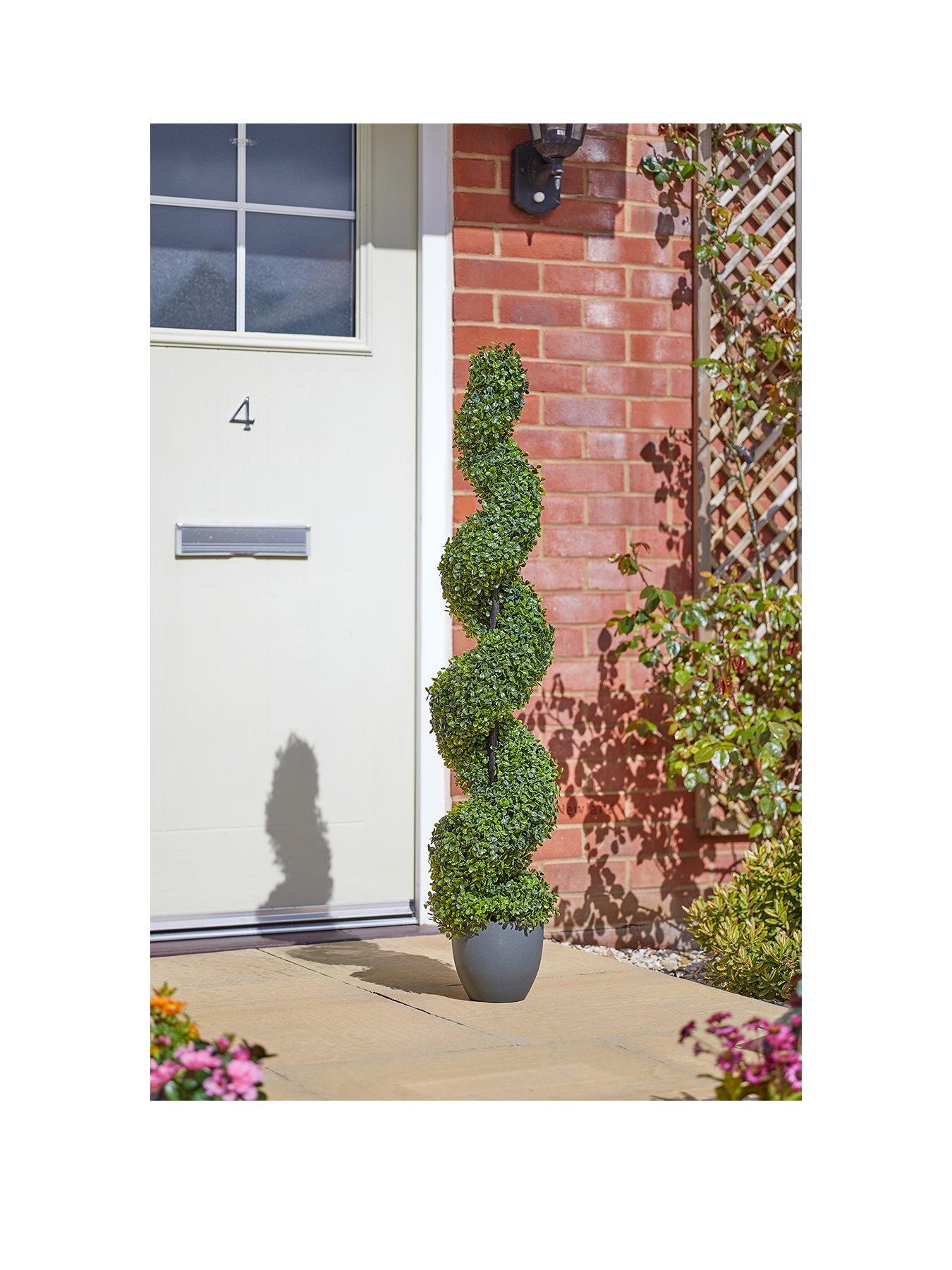 Image 1 of 2 of Smart Garden Faux Topiary Twirl Plant 120cm