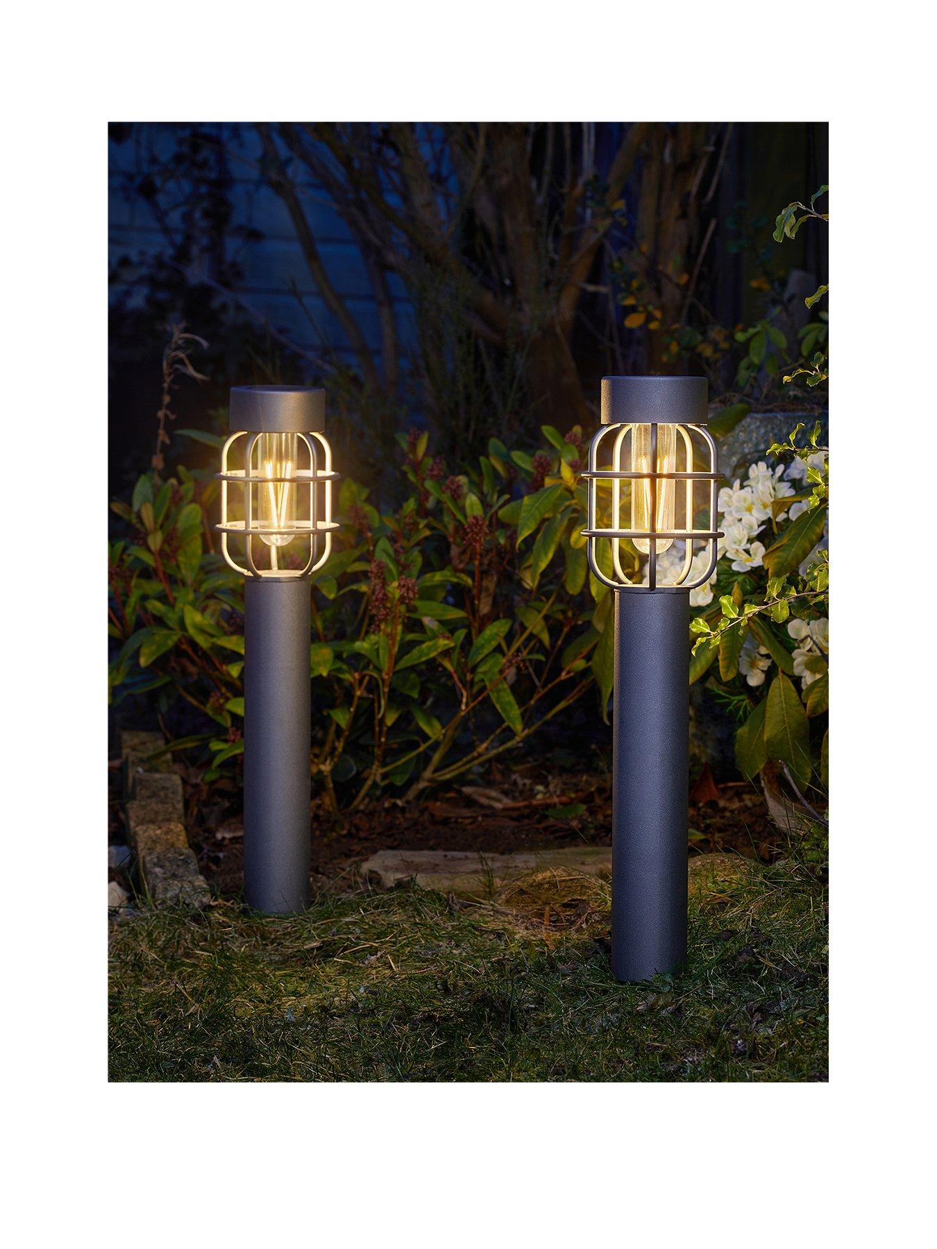 Smart Solar Anglia 365 Solar Stake Light Pair