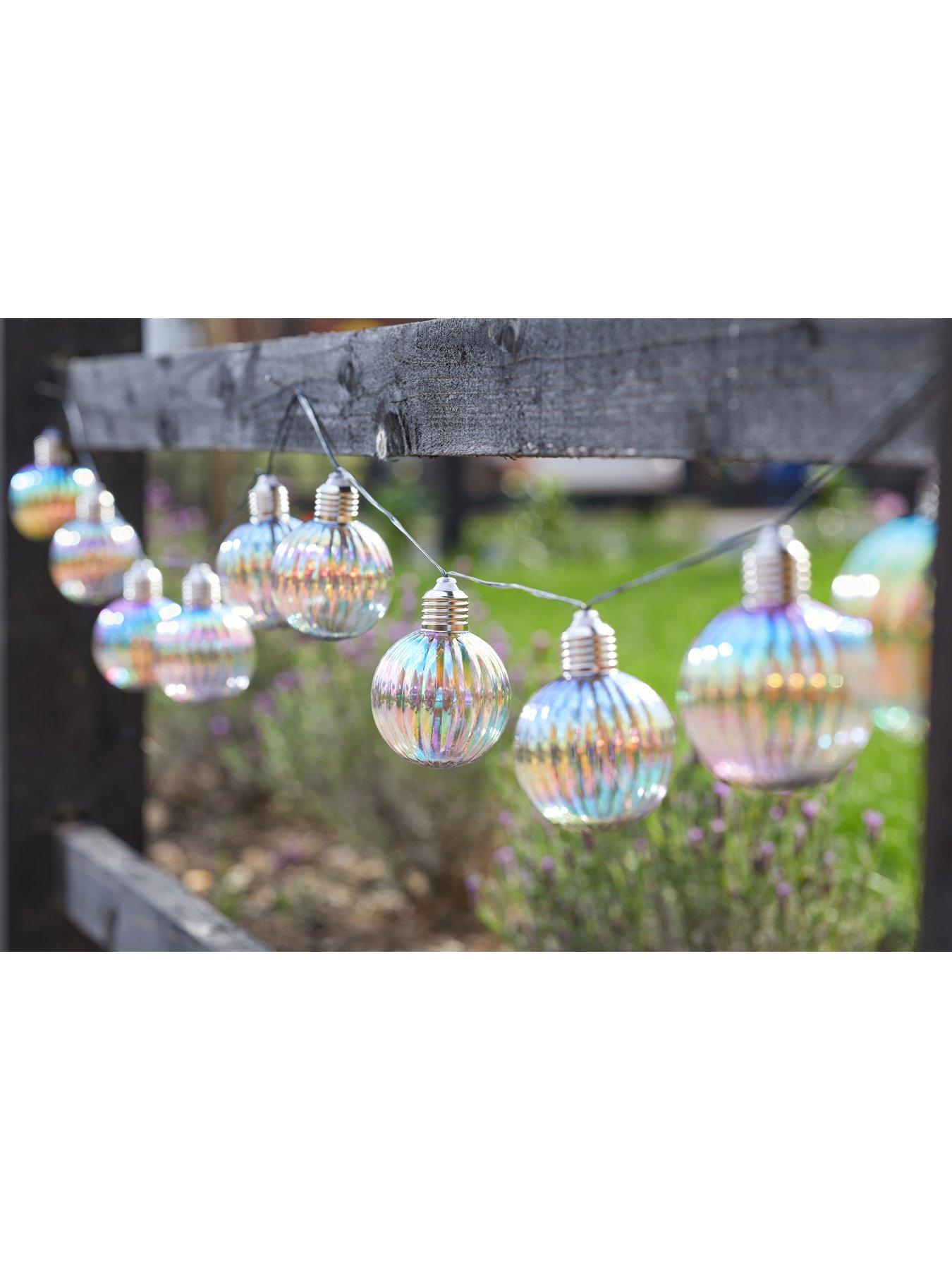 Image 2 of 5 of Smart Solar Firefly Opal Orb Solar String Lights