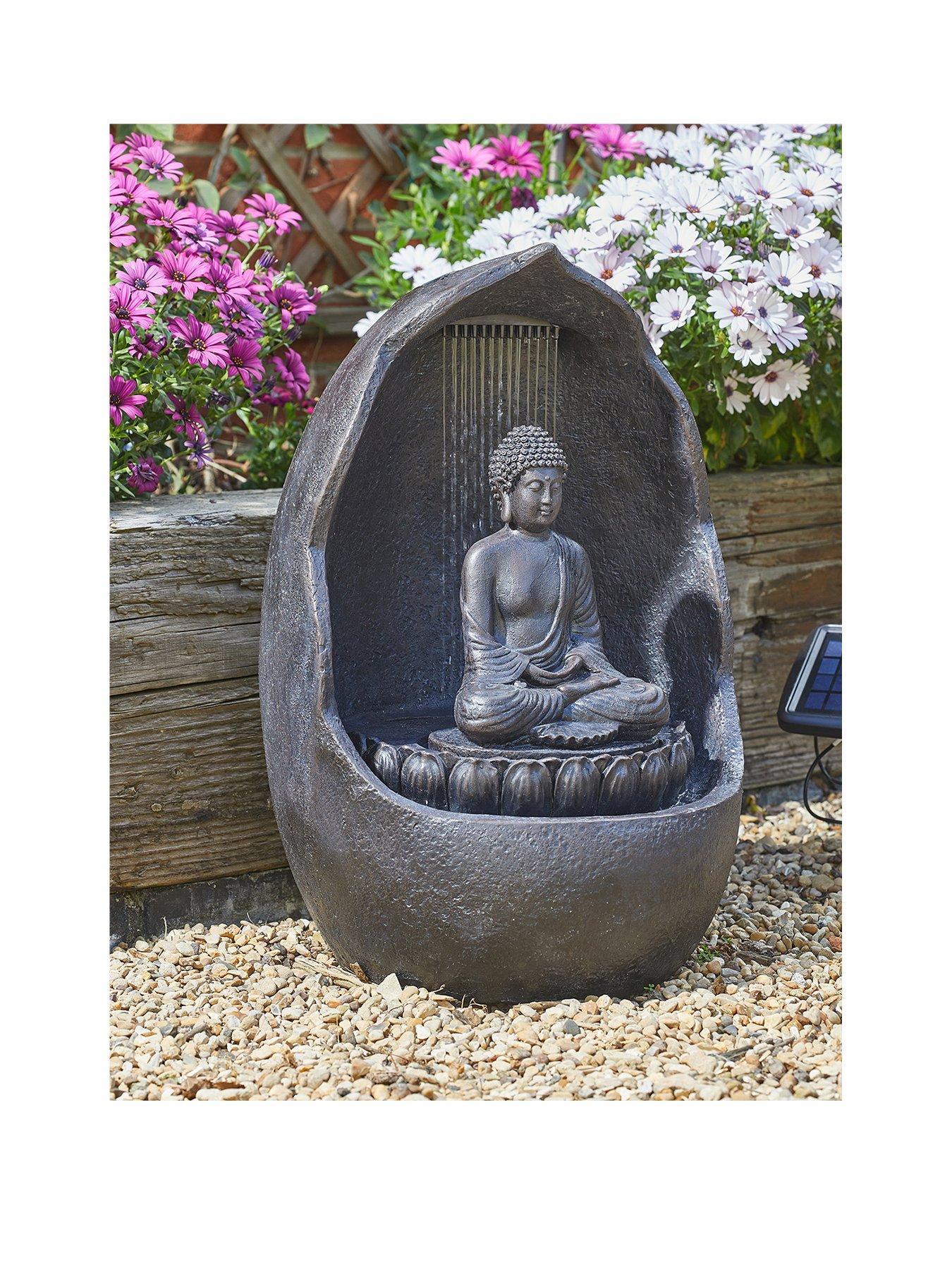 undefined Buddha Solar Water Feature