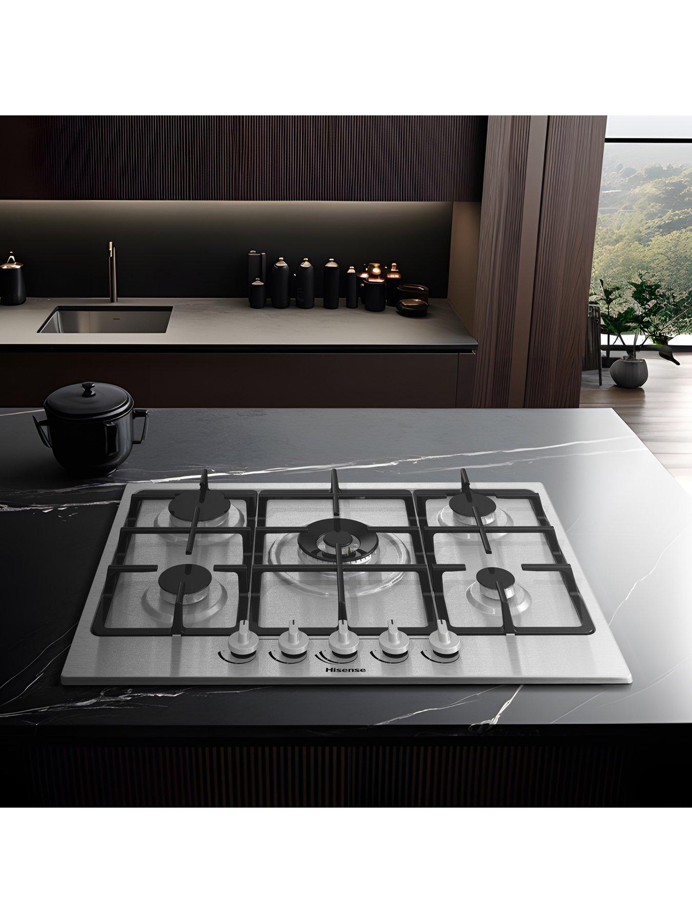 hisense-hisense-gm773xf-gas-hob-5-cooking-zones-wok-burner-and-cast-iron-grillsdetail